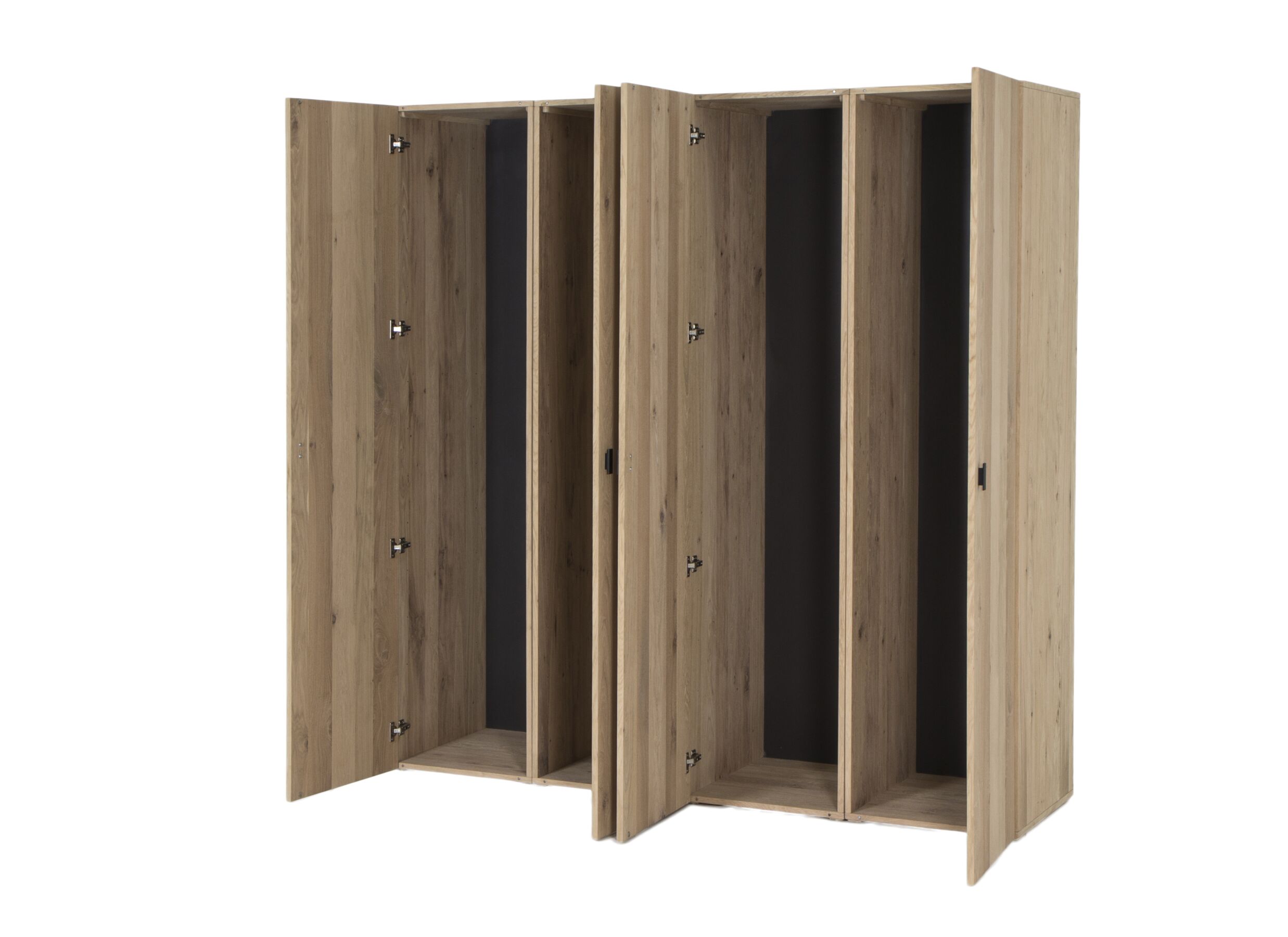 Kleerkast Holmes 200cm - MDF - eik