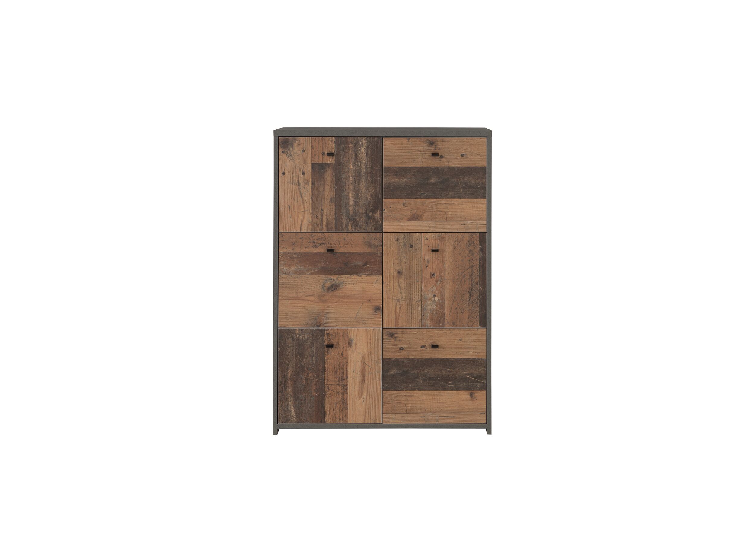 Commode Best Chest 77x30x113cm - decor - old wood & beton
