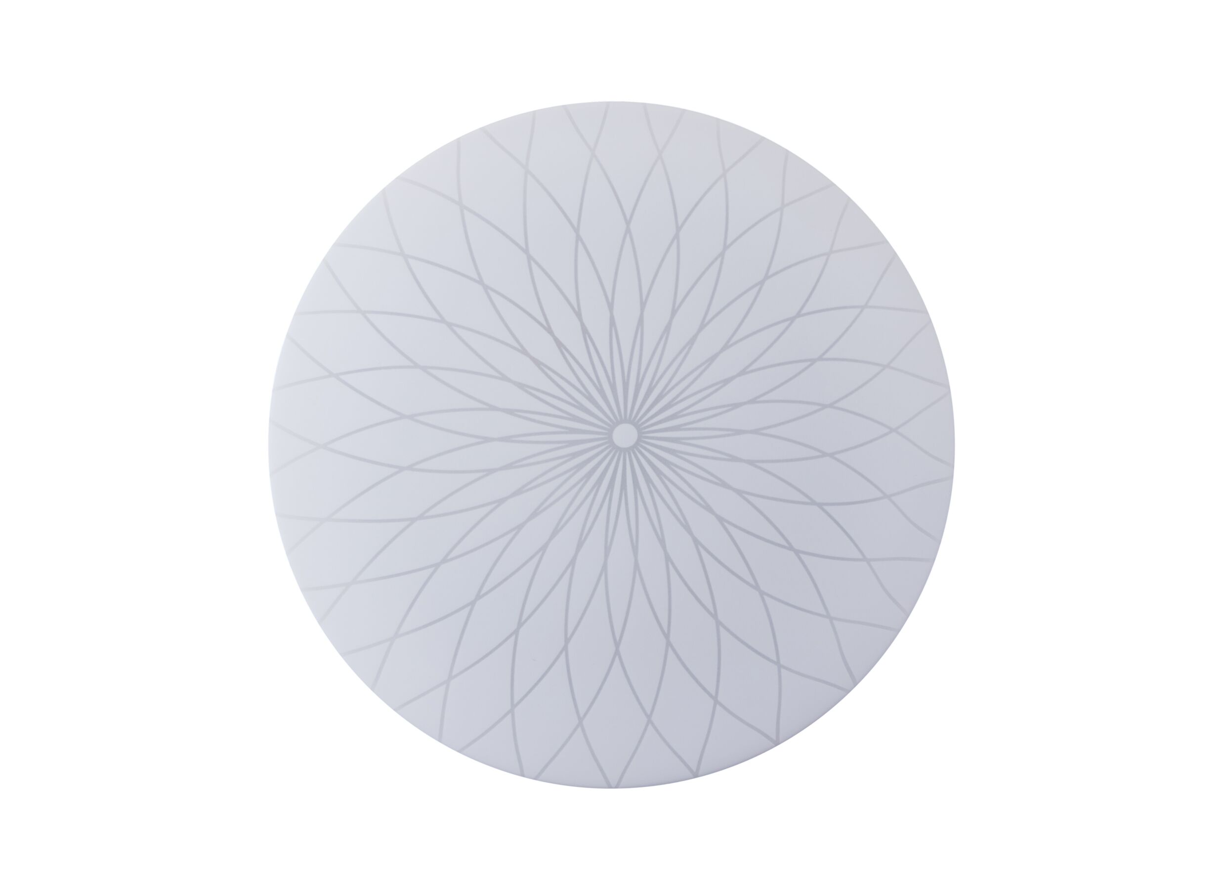 Aperçu - Plafonnier Farah Ø34cm - plastique & métal - blanc