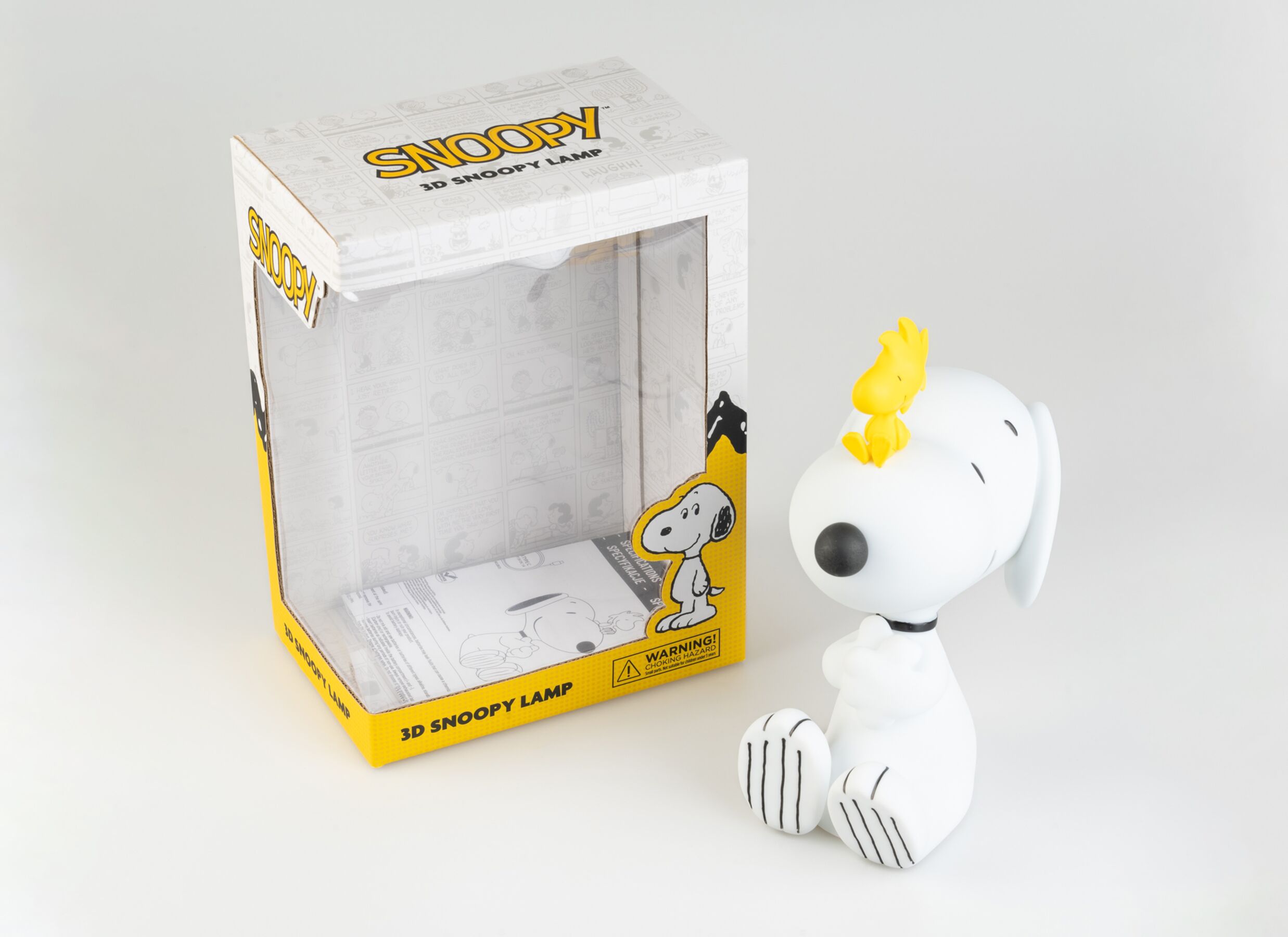 Overzichtsfoto - Snoopy lamp H26,7cm