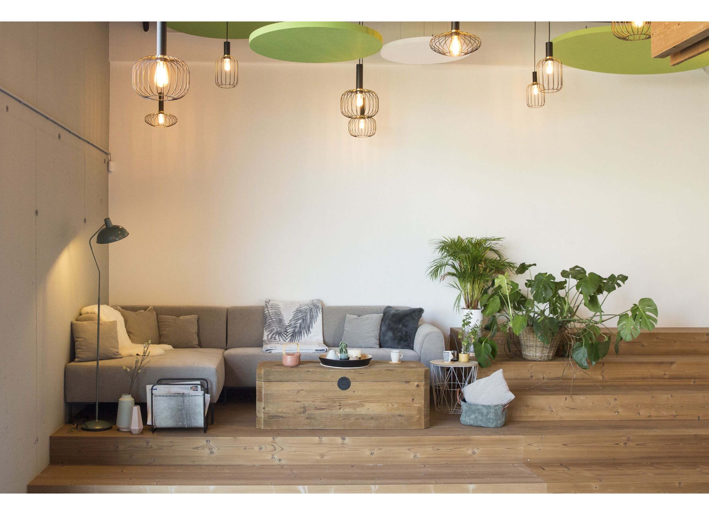 Foto ambiance - Suspension Ø25,5cm 60W E27