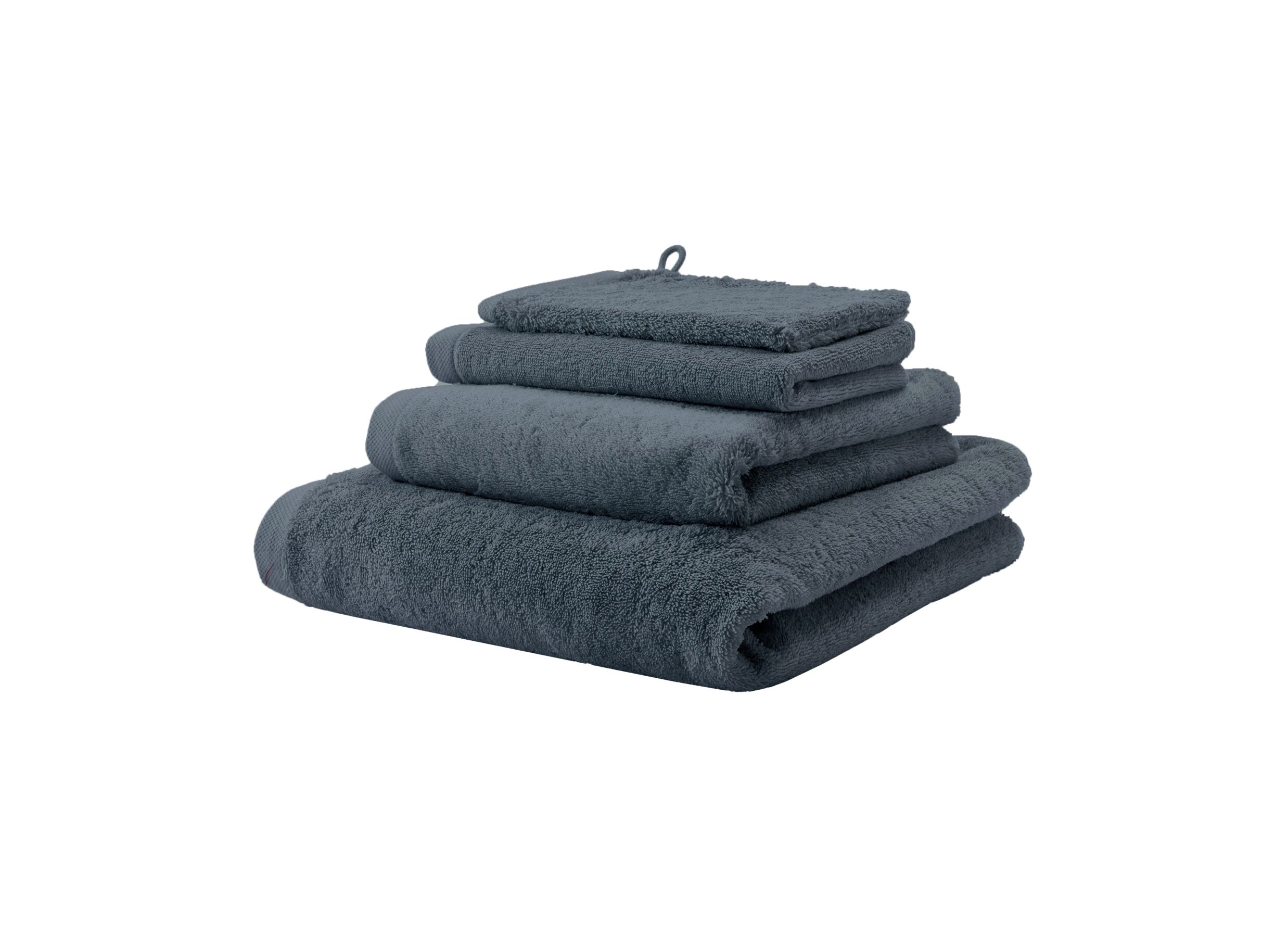 Photo ensemble - Drap de bain London 70x130cm steel