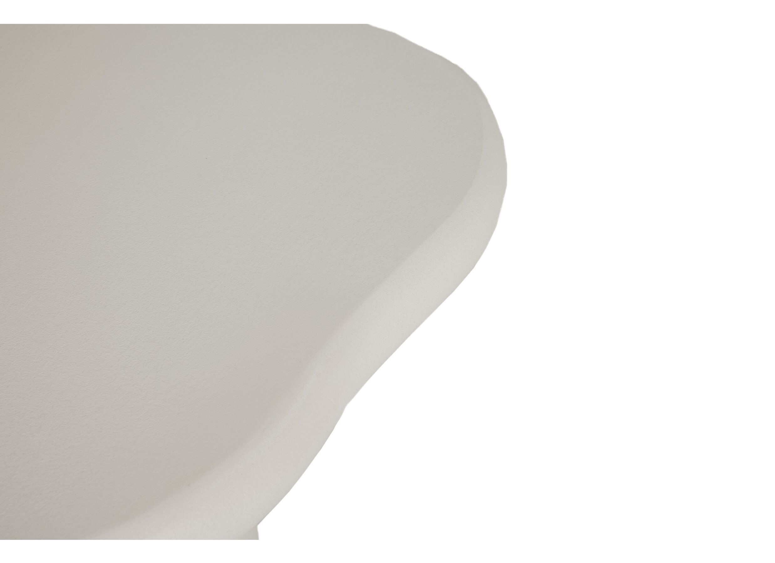 Detail - Table d'appoint Stills 50x50x58cm - décor - milky white