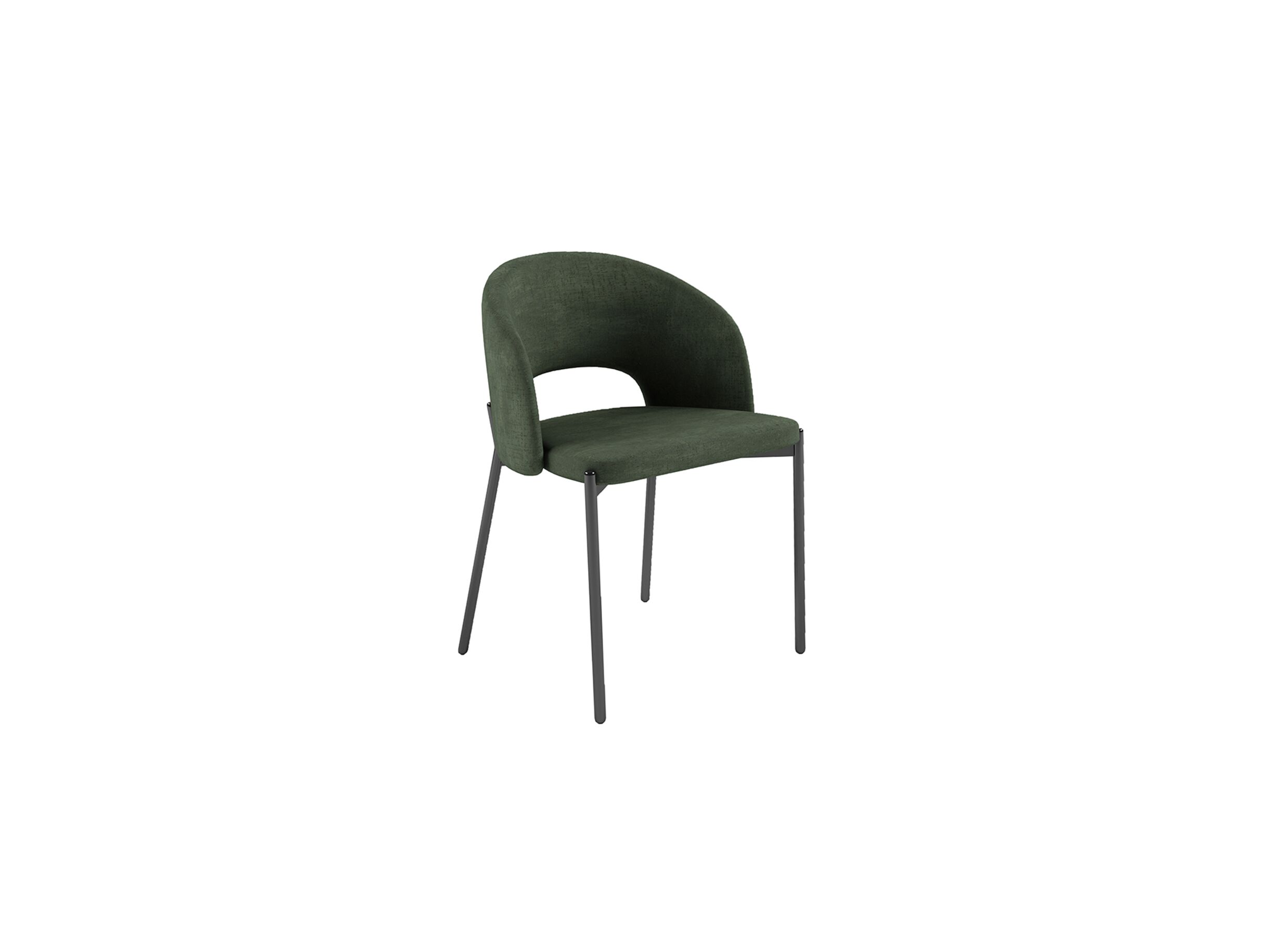 Stoel Jazz velvet groen - Stoel Jazz velvet groen