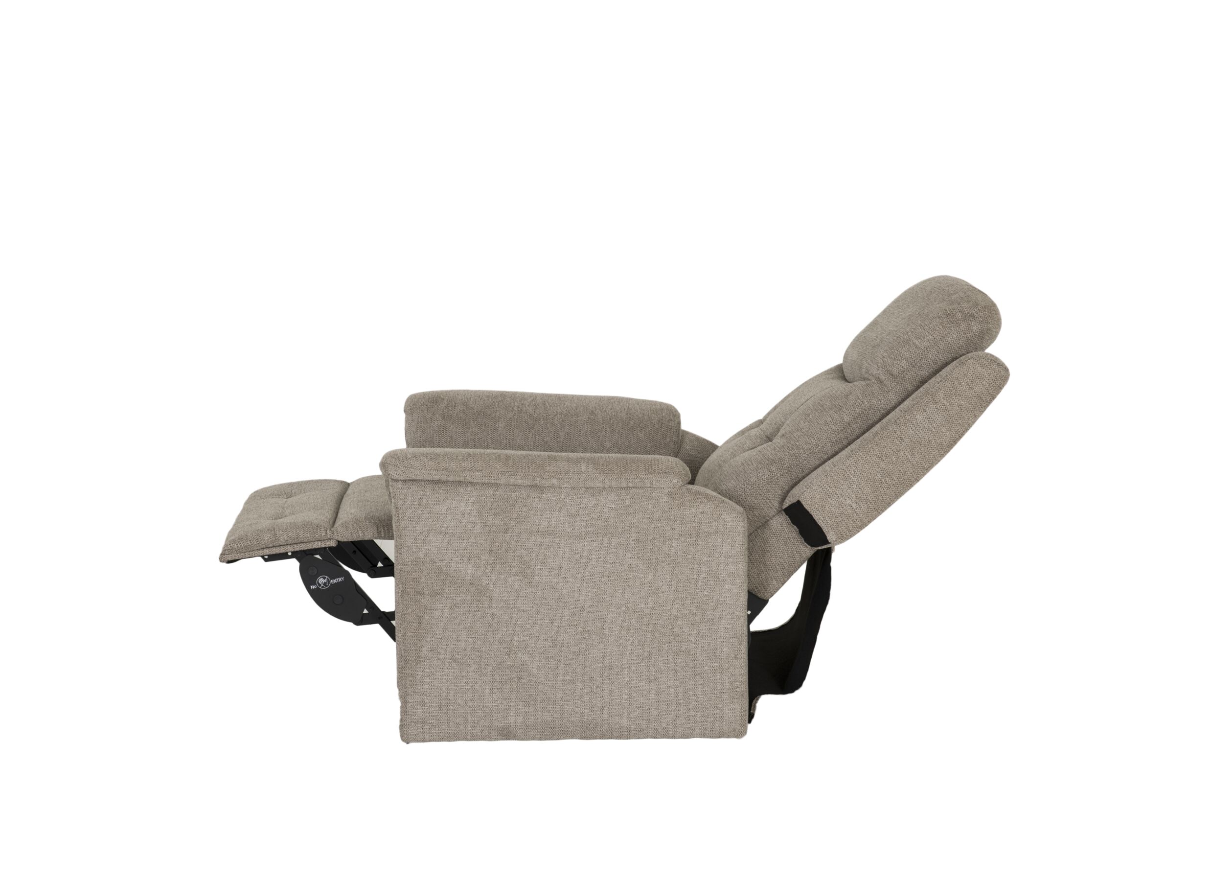 Relaxzetel Cosima elektrisch stof beige