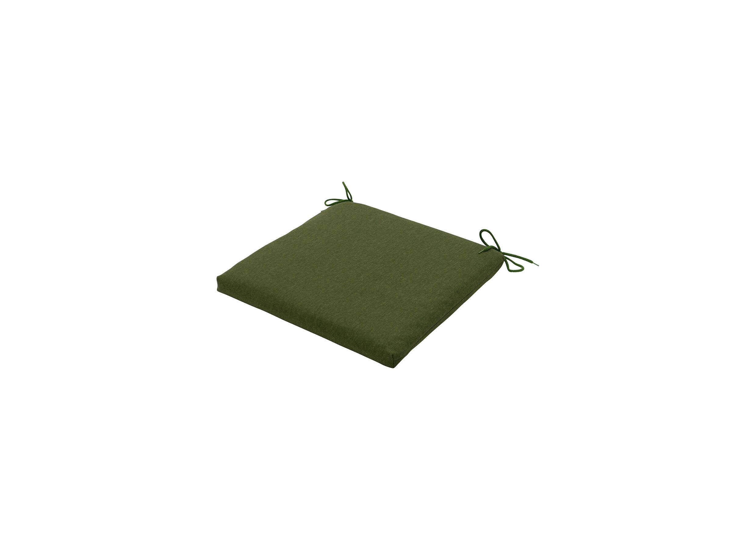 Coussin d'assise Eco 40x40cm vert mousse - Coussin d'assise Eco 40x40cm vert mousse