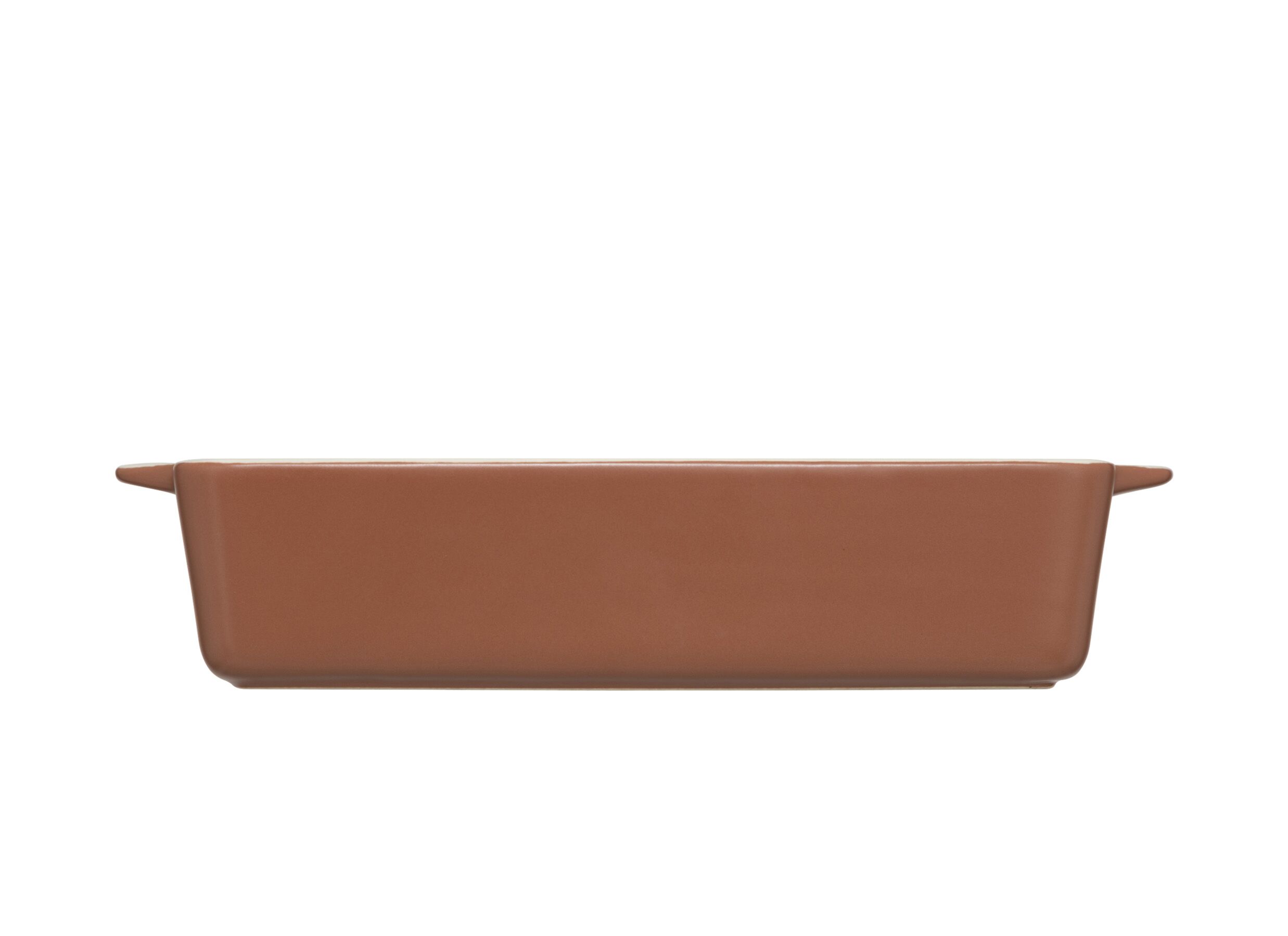 Aperçu - Plat à four 23x14cm - céramique - terracotta ou crème