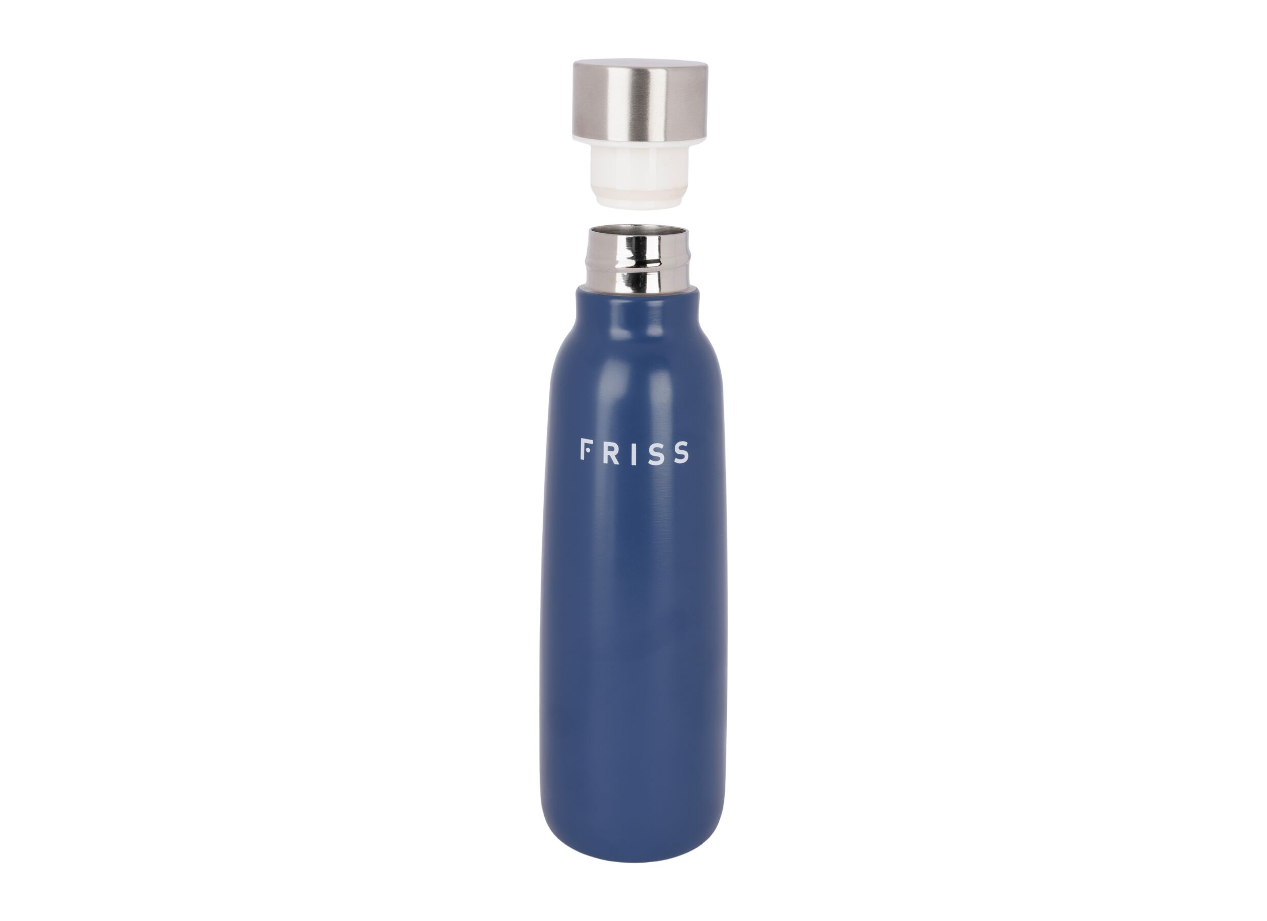 Overzichtsfoto - Drinkfles Friss 50cl - roestvrij staal - blauw