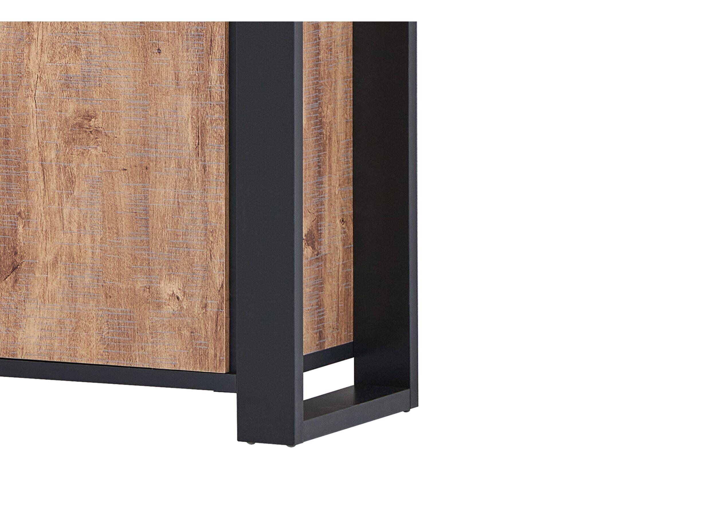 Buffet Estrella 225cm - film décoratif - industrial oak