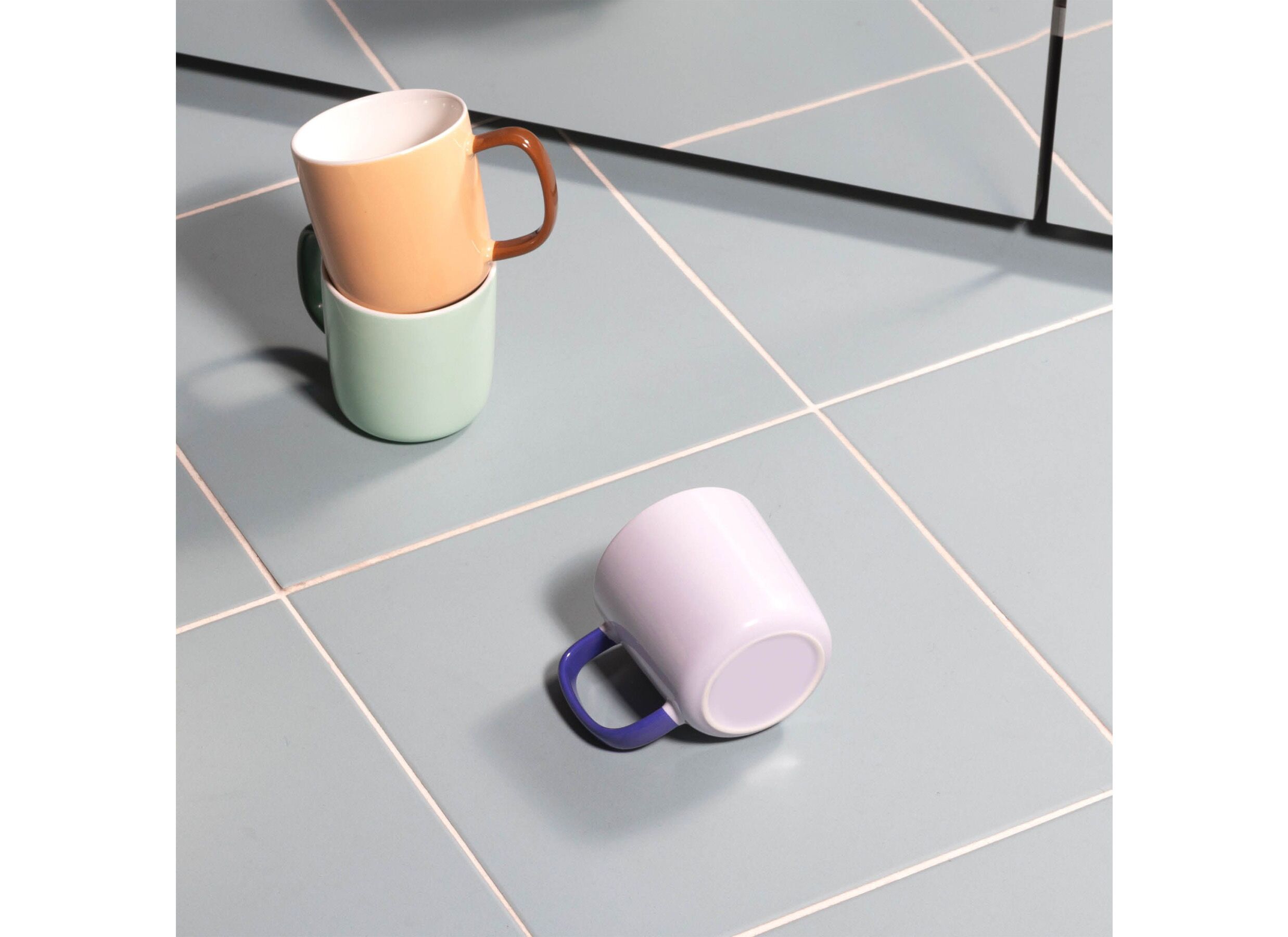 Foto ambiance - Mug Mae 37cl - porcelaine - orange