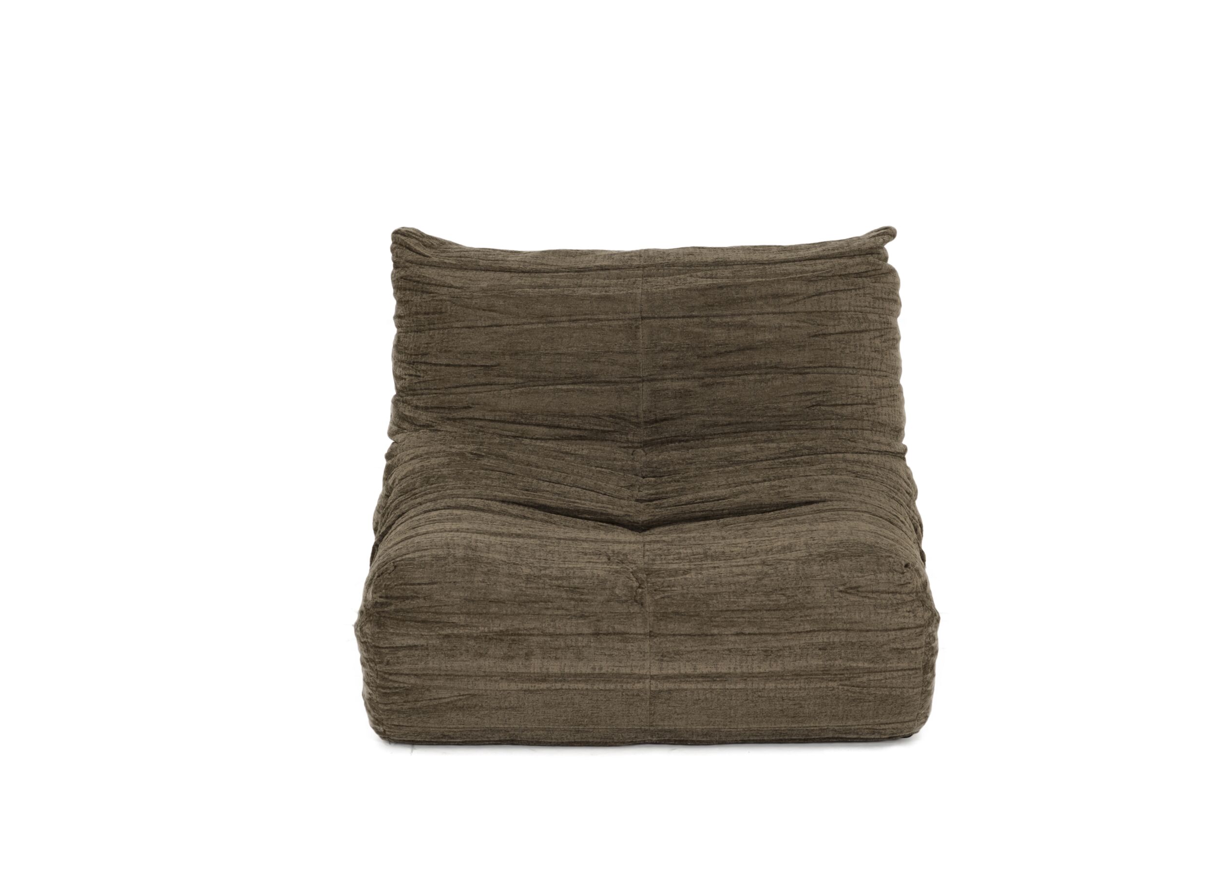Aperçu - Fauteuil Ragazzi 83x100x74cm - tissu - vert kaki foncé