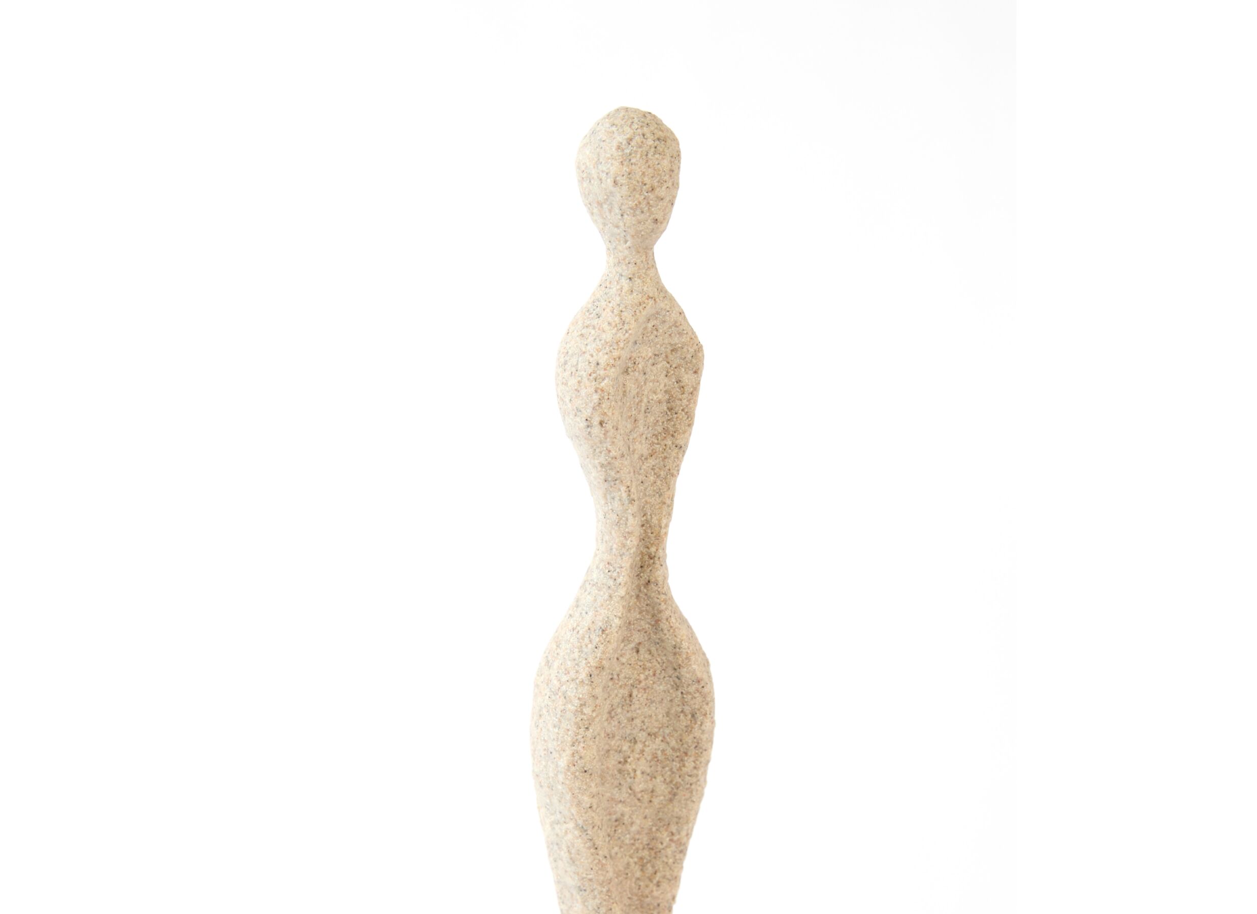 Detailfoto - Beeld Taropa H37,5cm - kunststof - zand