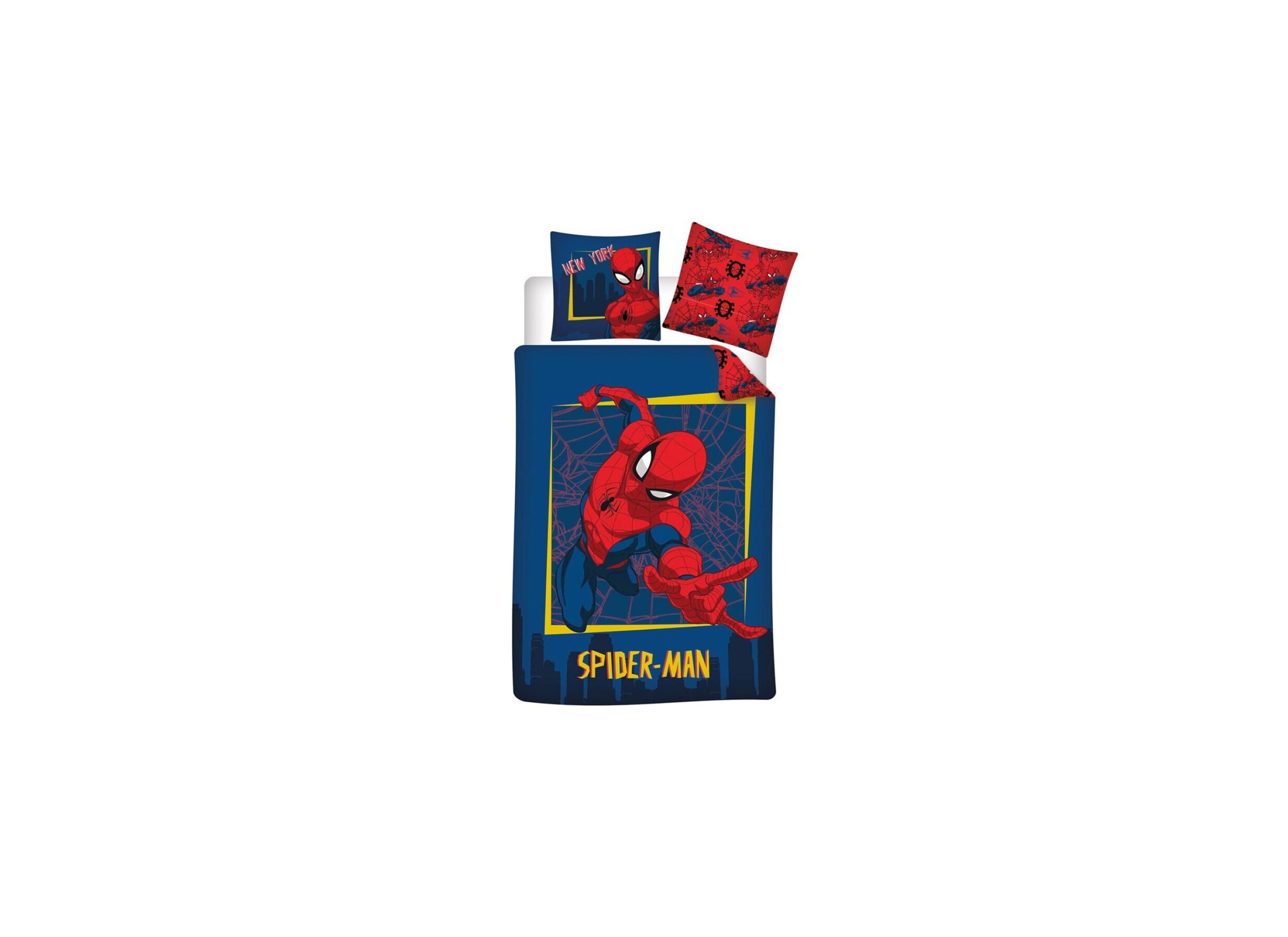 Dekbedovertrek Spiderman 140x200cm - flanel - multicolor - Housse de couette Spiderman 140x200cm - flanelle - multicolore