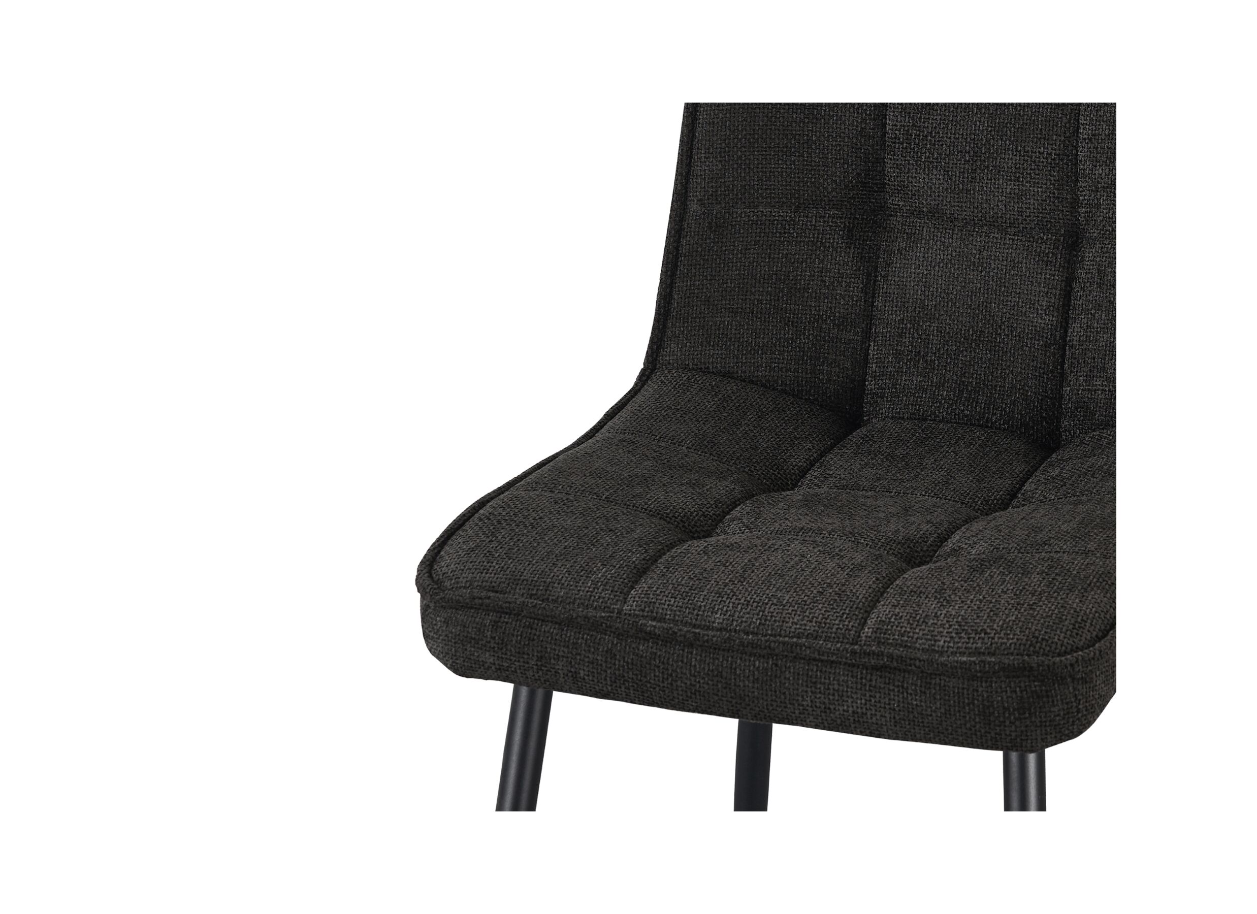 Detailfoto - Stoel Eilat 45x60x88cm - stof - antraciet
