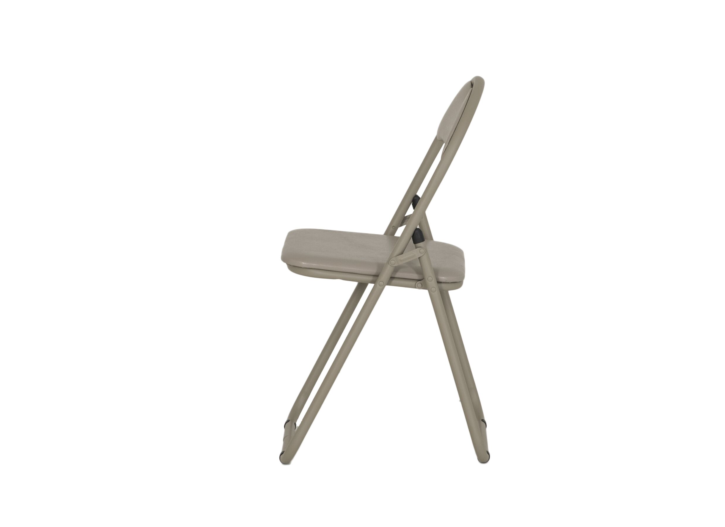 Overzichtsfoto - Klapstoel Aldo 44x48x80cm - kunststof - taupe