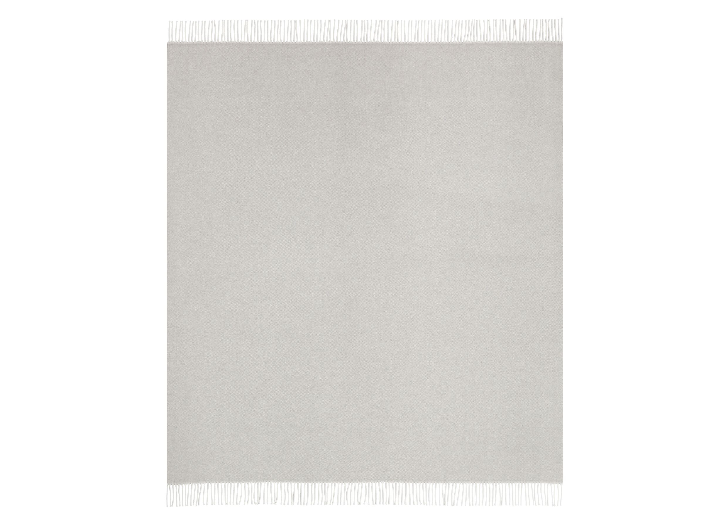 Aperçu - Plaid 130x170cm - polyester & coton - silver