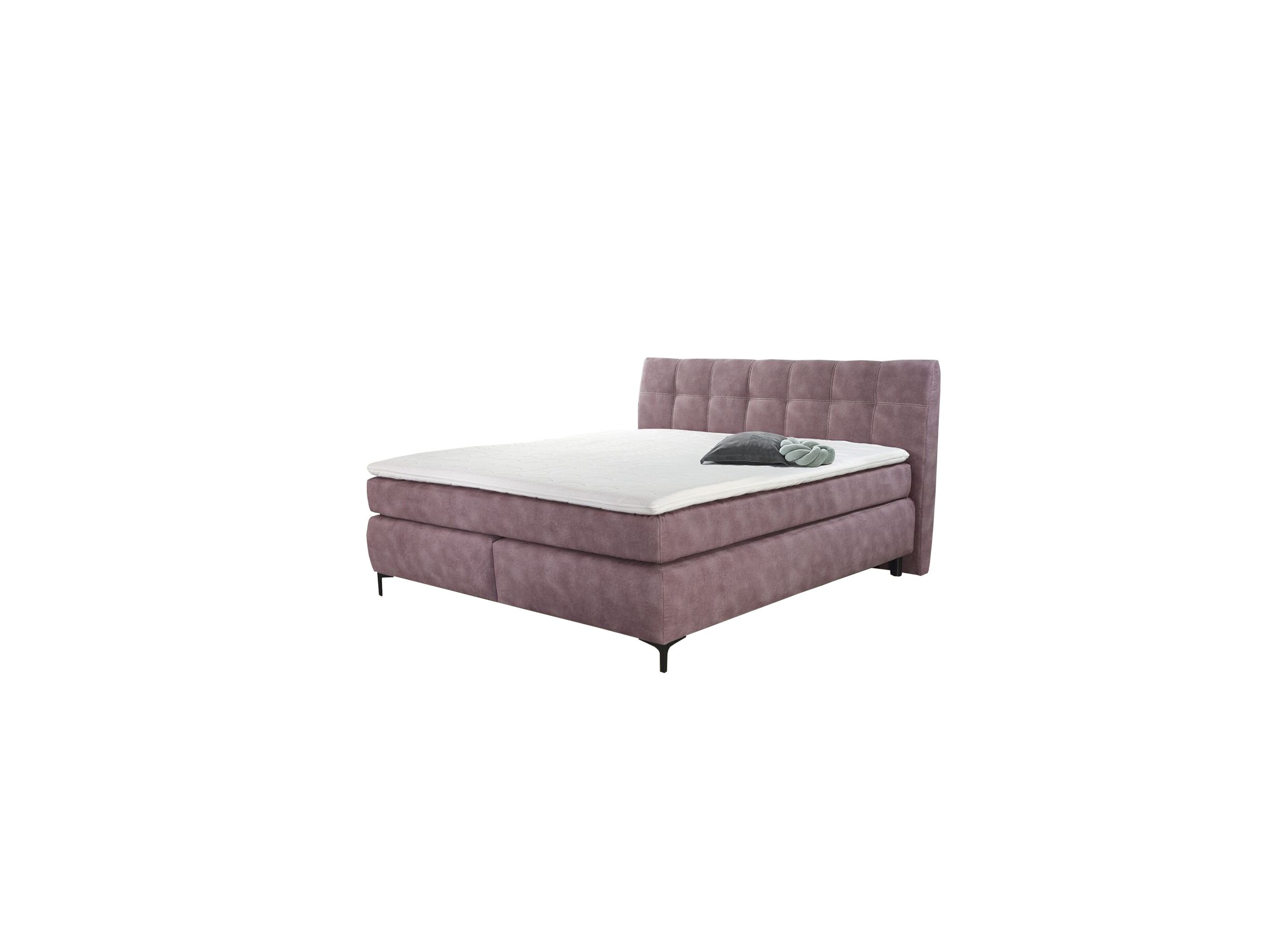 Hoofdfoto - Boxspring Gitta 180x200cm - stof - roze