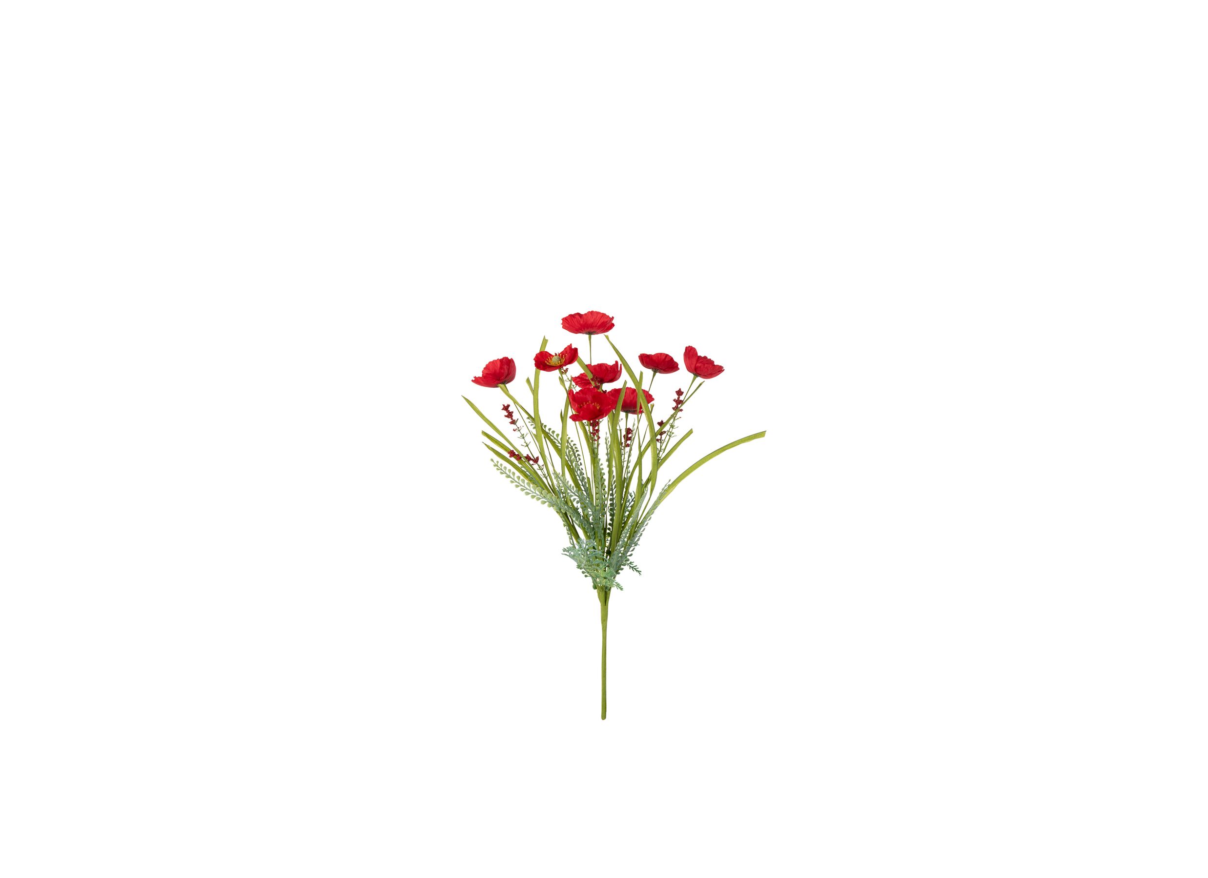 Fleur artificielle Pavot H50cm - Fleur artificielle Pavot H50cm