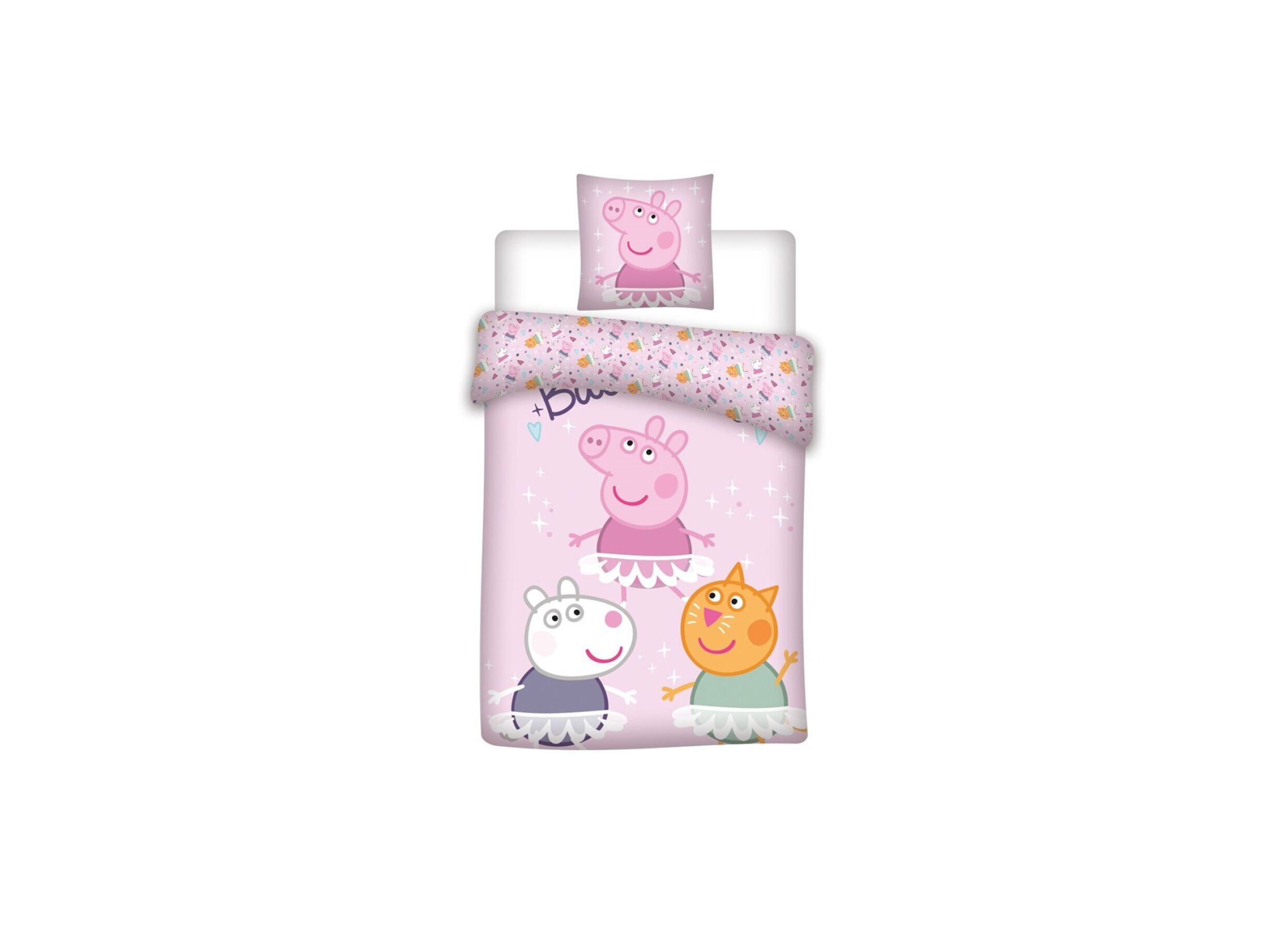 Dekbedovertrek Peppa Pig 140x200cm katoen