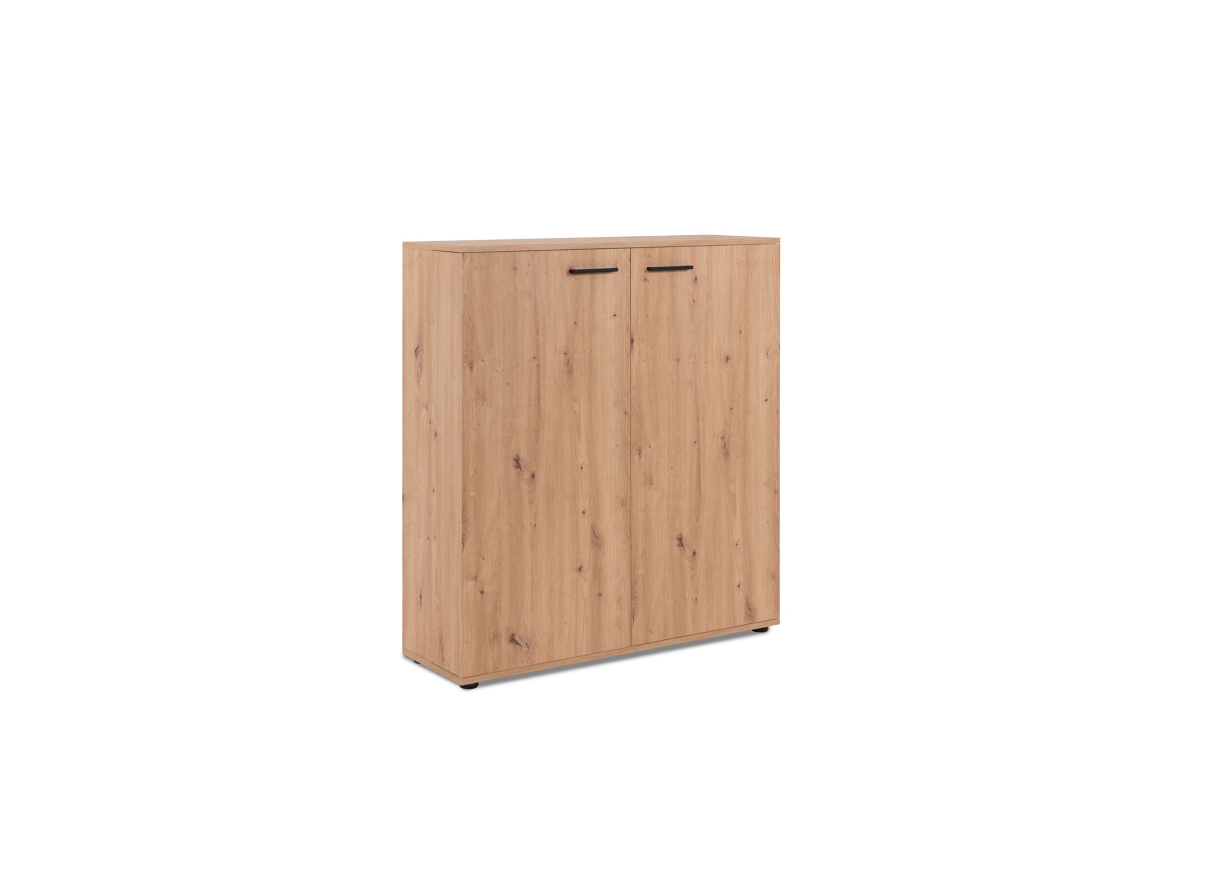 Schoenenkast Satos 100x34x110cm - melamine - artisanale eik