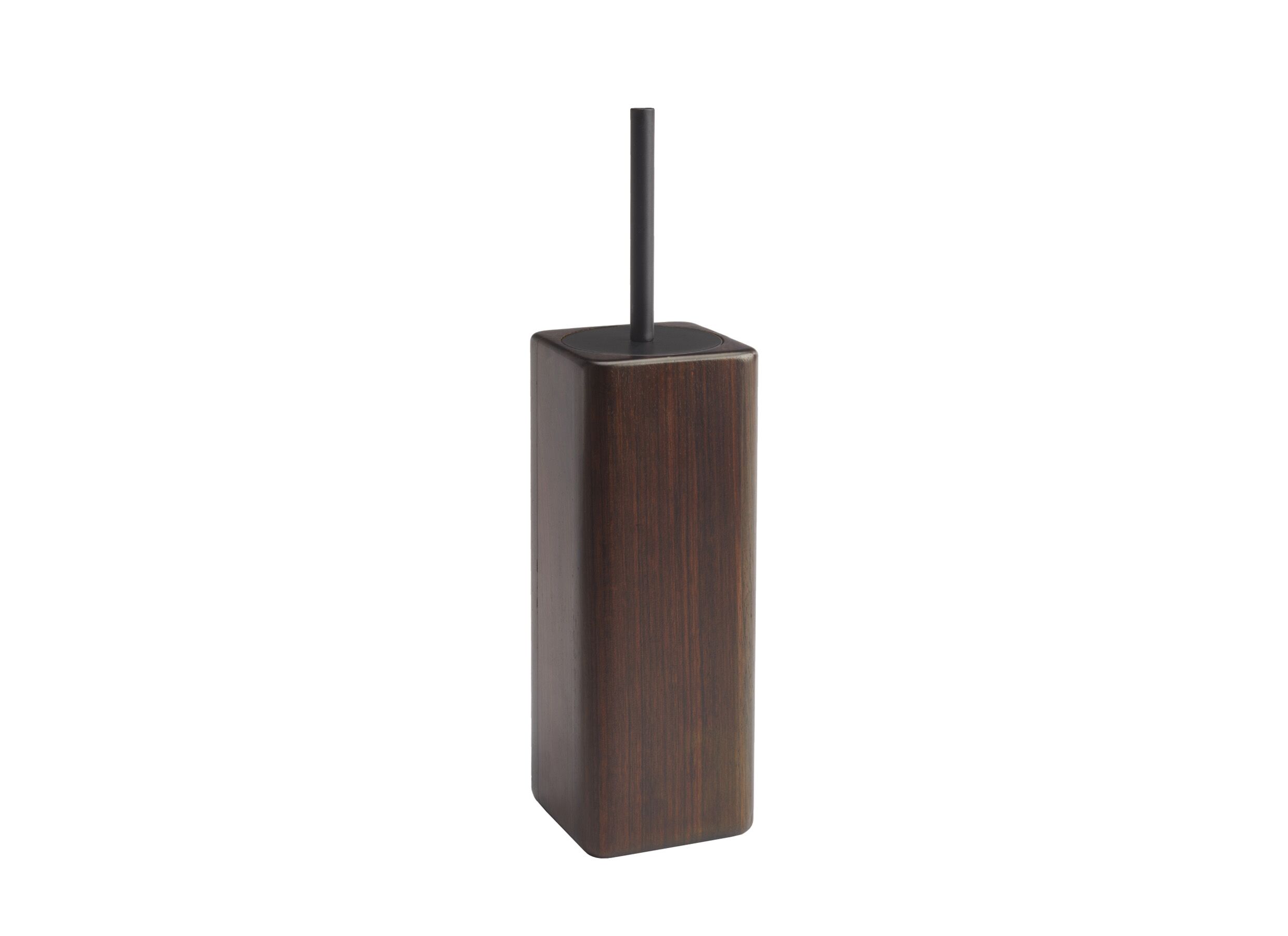 Plus Important - Brosse wc Ebony H39cm - bois d'ébène - pecan