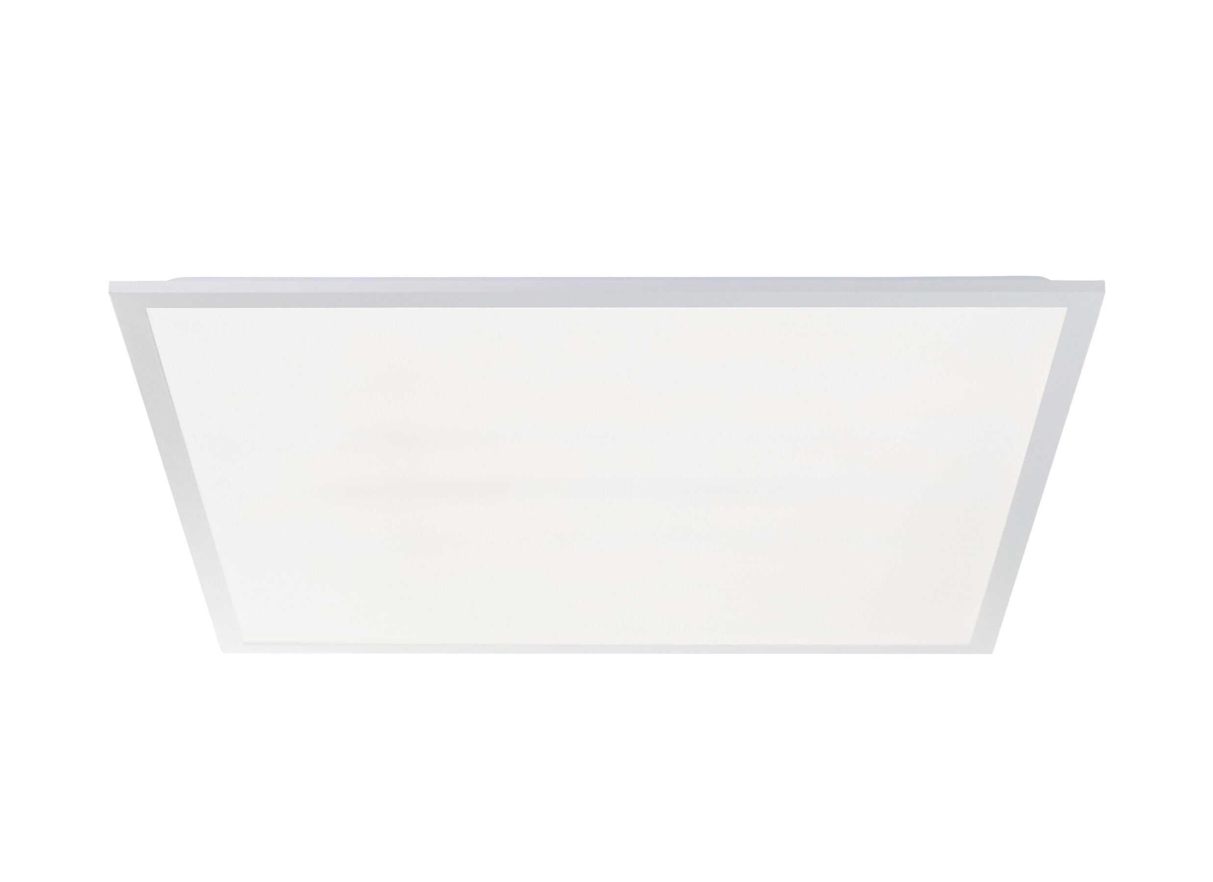 Plafondlamp Briston 60x60x5cm - kunststof & metaal - wit - Plafondlamp Briston 60x60x5cm - kunststof & metaal - wit