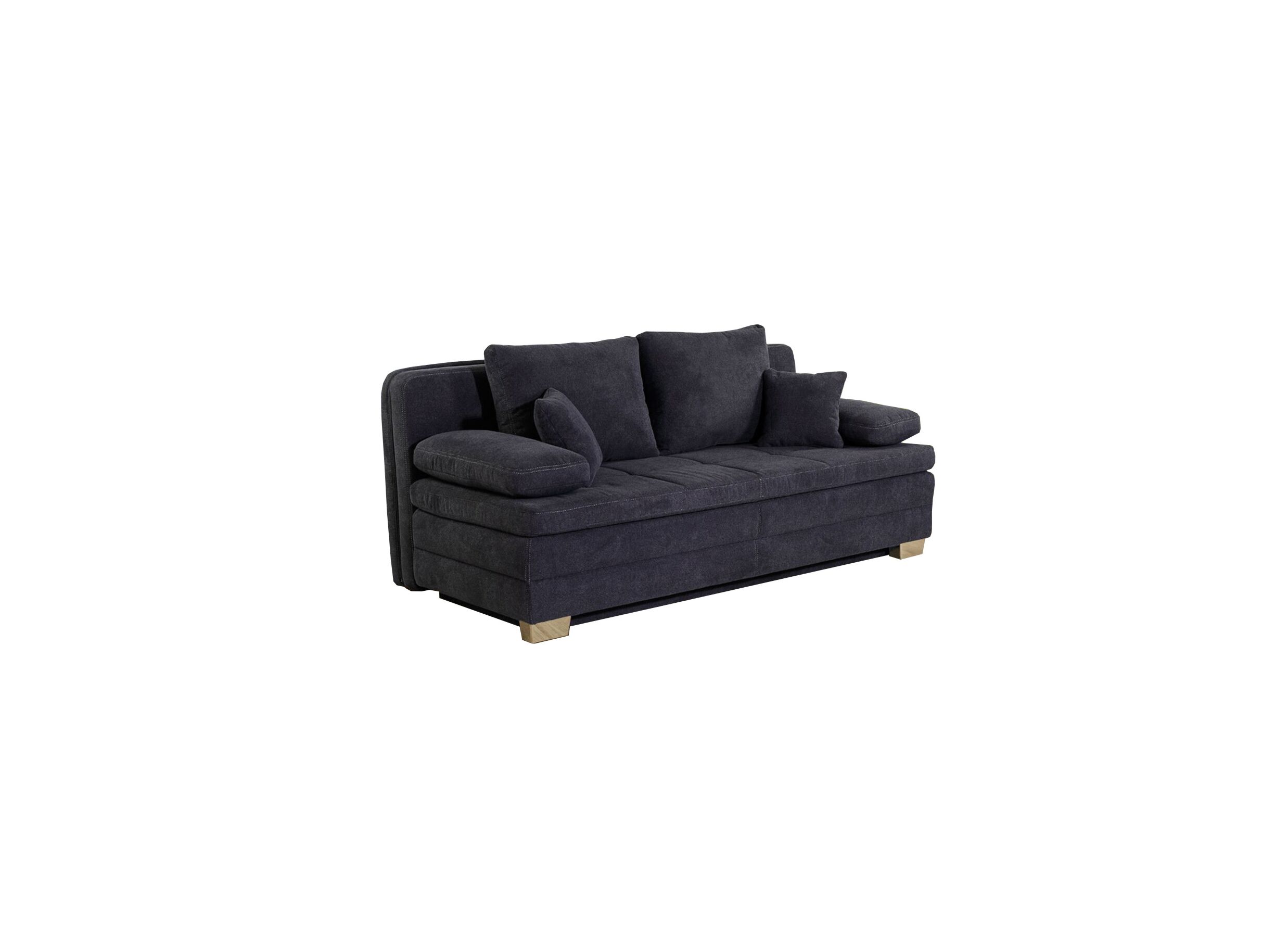 Zetelbed Lindau 2 persoons stof donker blauw