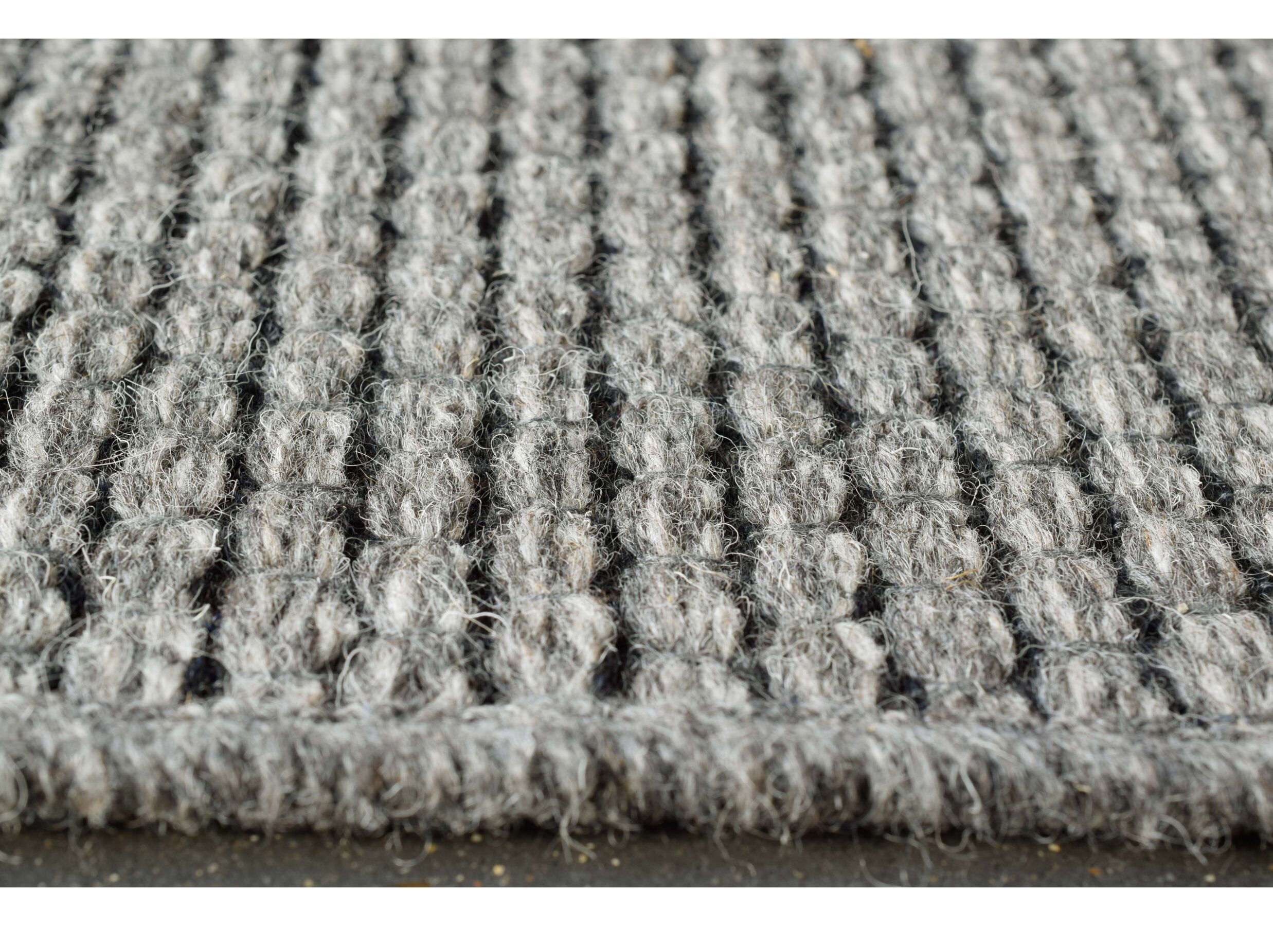 Detailfoto - Tapijt Himalaya 240x330cm - wol - donkergrijs