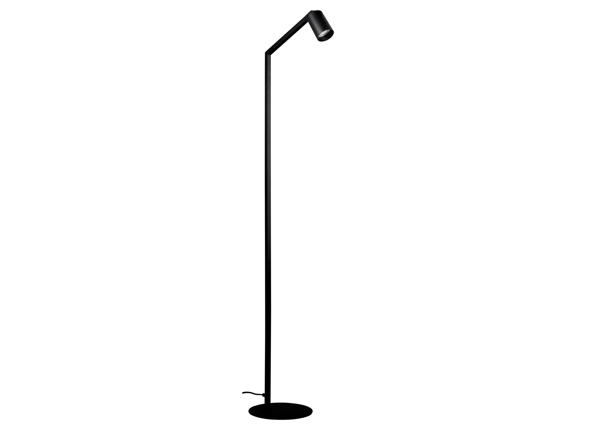 Staande lamp H135cm - aluminium - zwart - Lampadaire H135cm - aluminium - noir