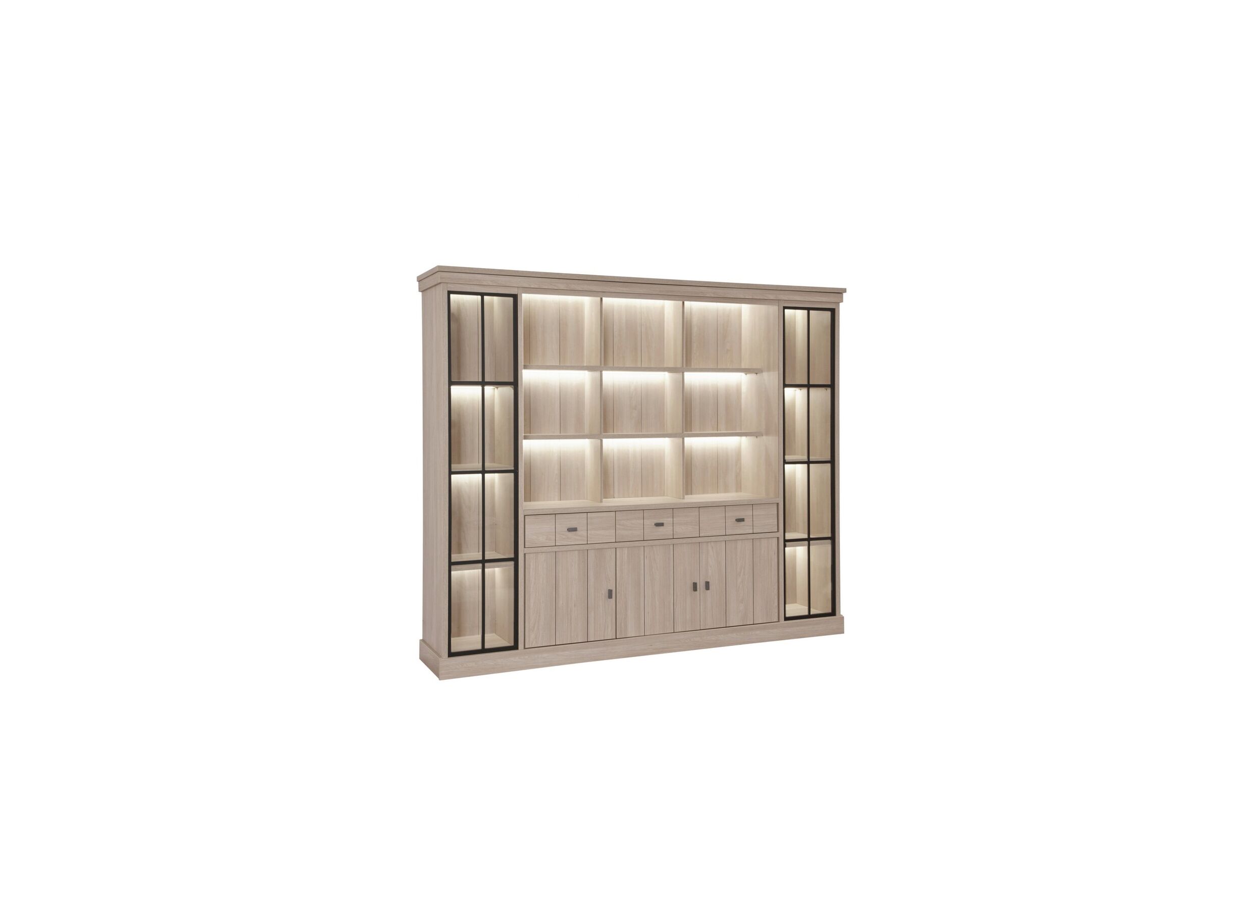Buffetkast 249cm - decor - beige - Buffetkast 249cm - decor - beige