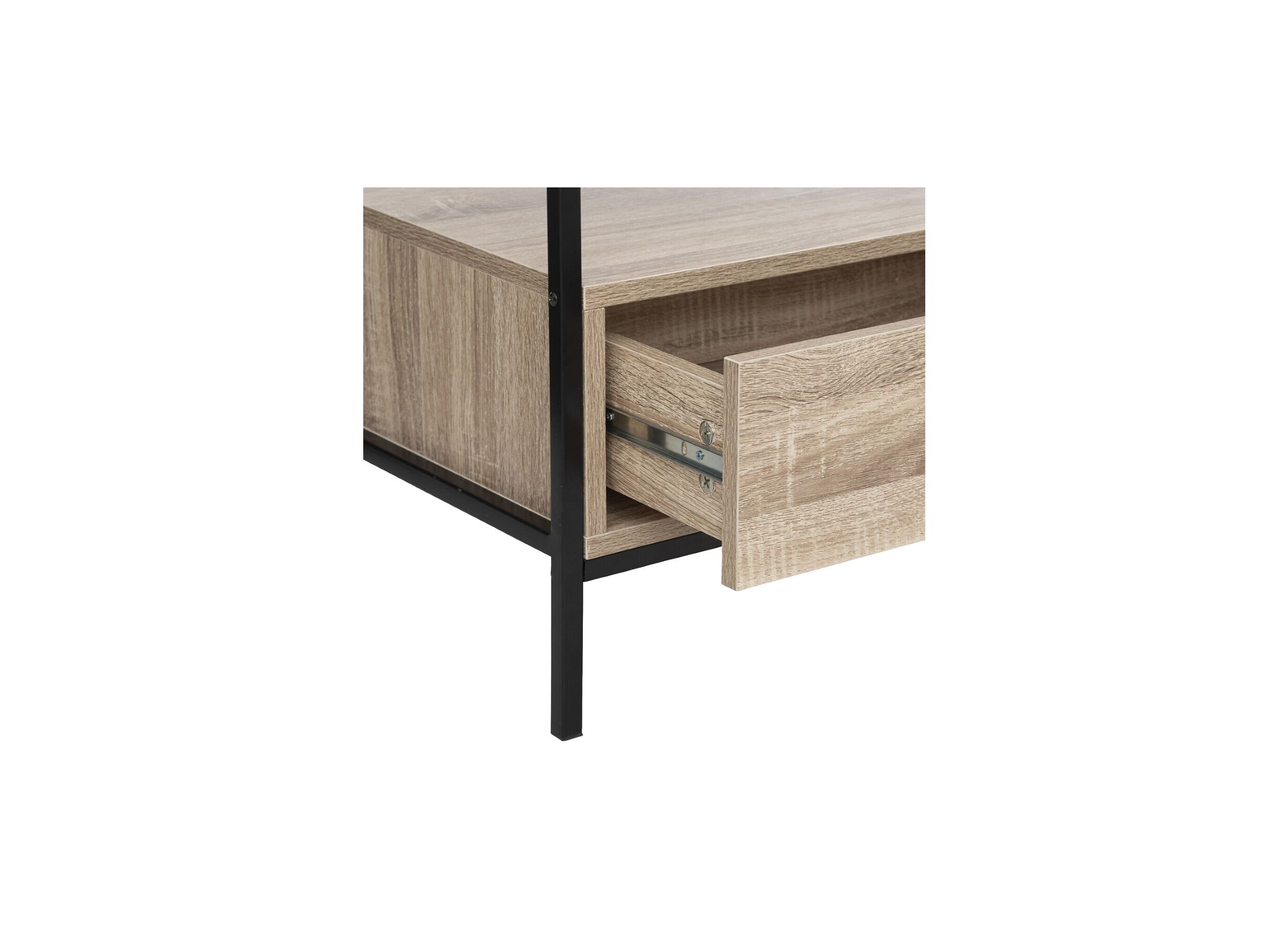 Meuble TV Aliaj 100cm - film décoratif - beige