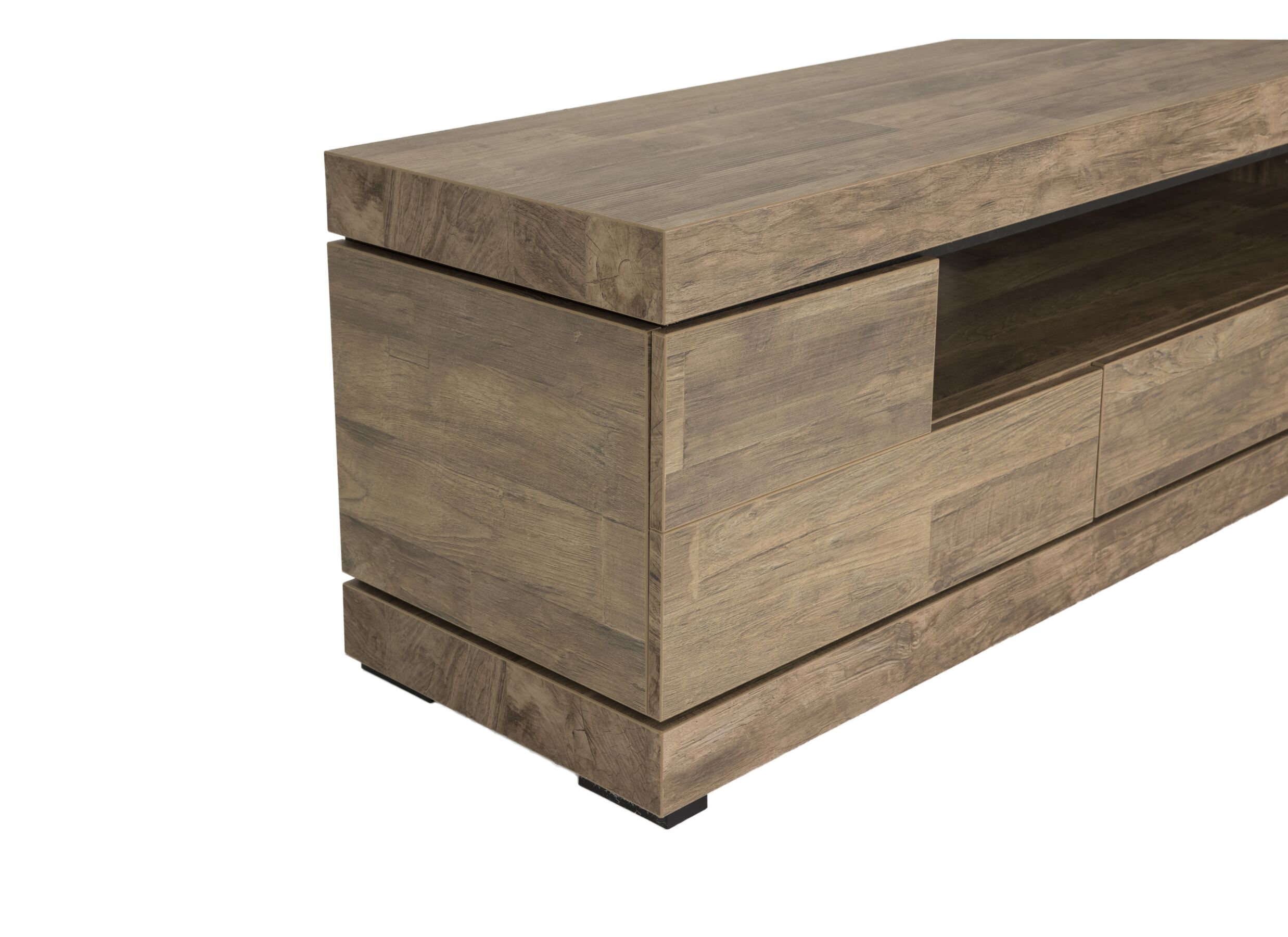 Tv-meubel Etna 182cm - meubelplaat - old teak