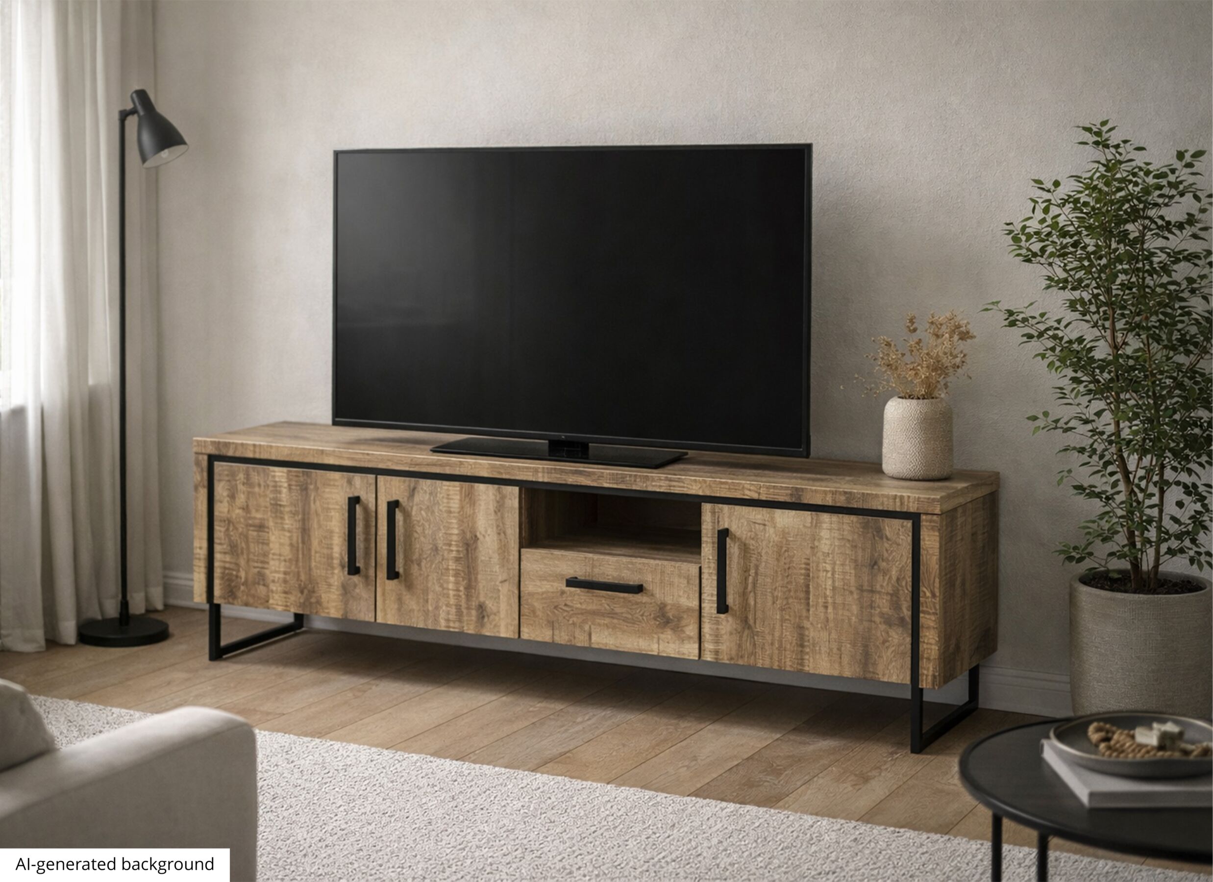 AI Generated - Meuble TV Rimini 169cm - lamulux - mangue