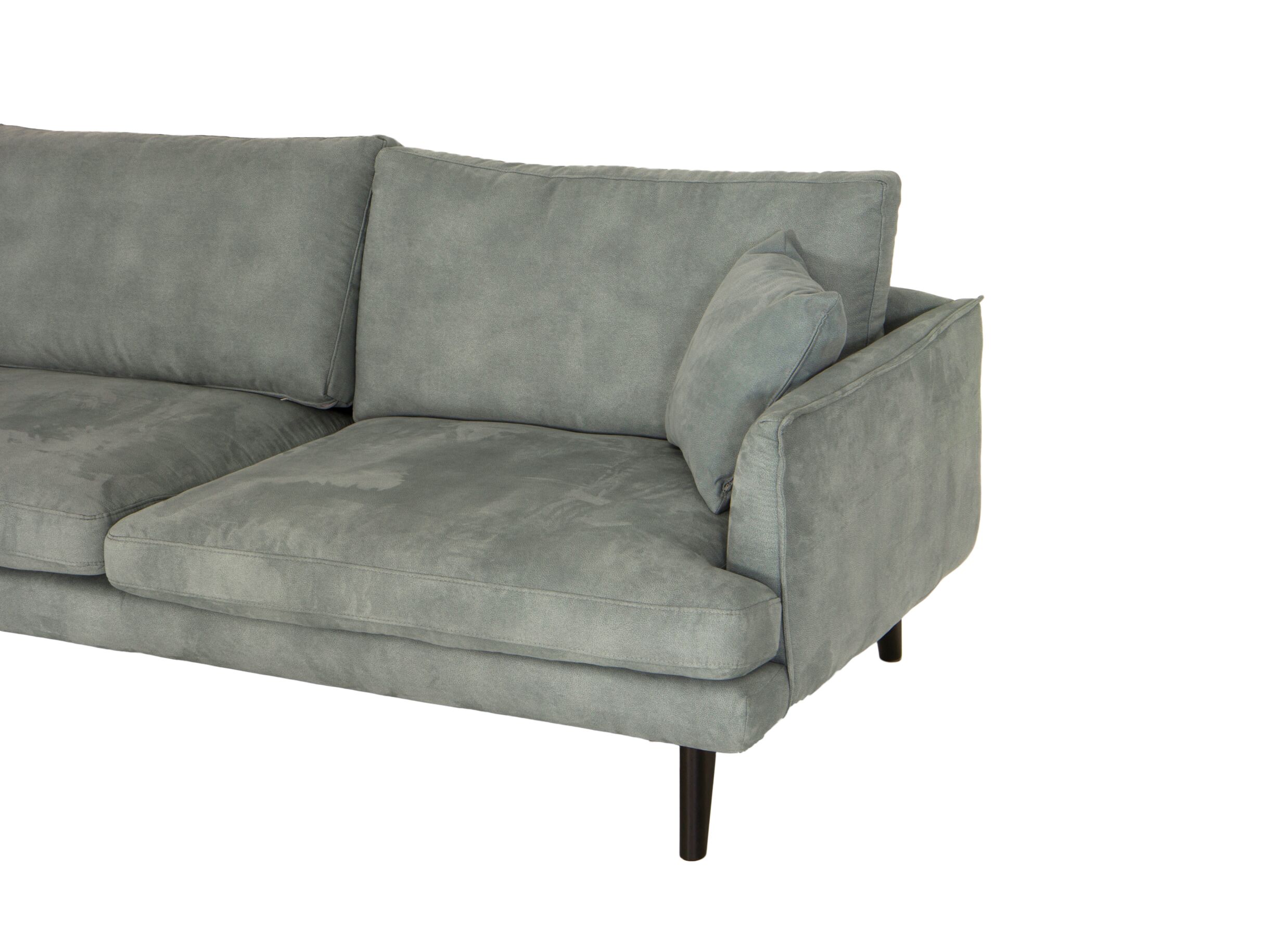 Detailfoto - Hoeksalon Chill 300x200cm - stof - turquoise