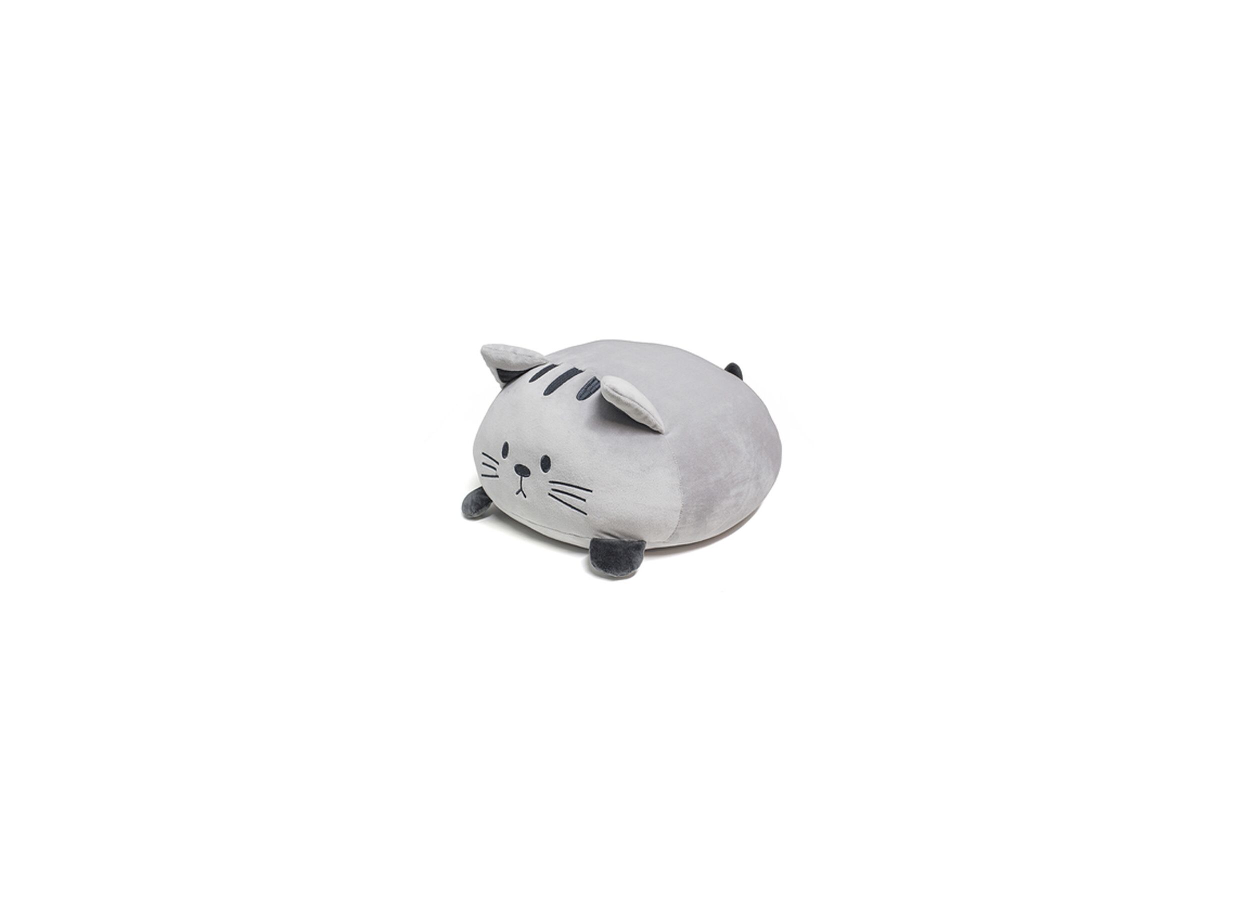 Kussen Kitty 33x20cm - polyester - grijs - Coussin Kitty 33x20cm - polyester - gris