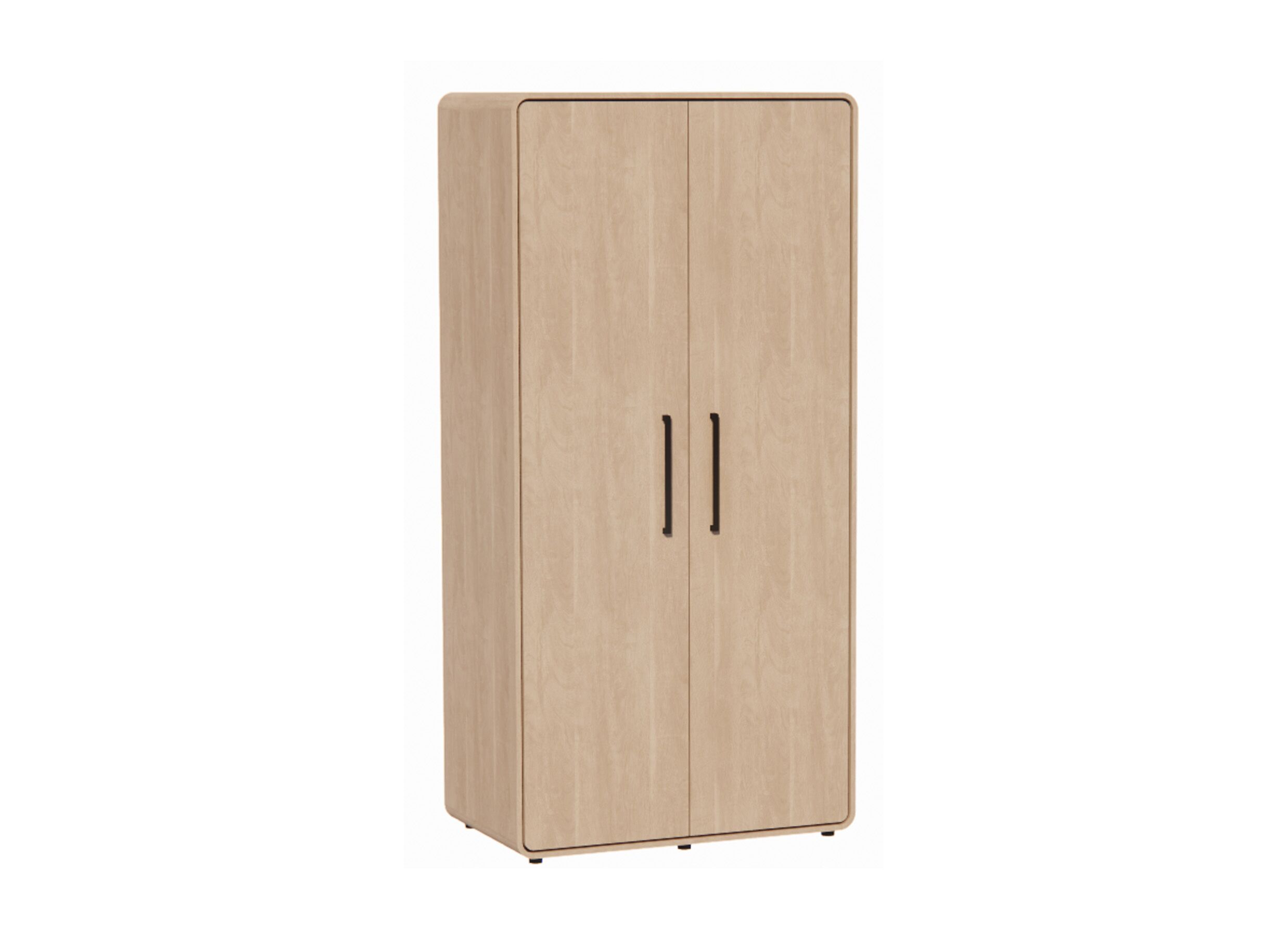 Kleerkast 104cm - melamine - brushed sand oak nature - Garde-robe 104cm - mélamine - brushed sand oak nature