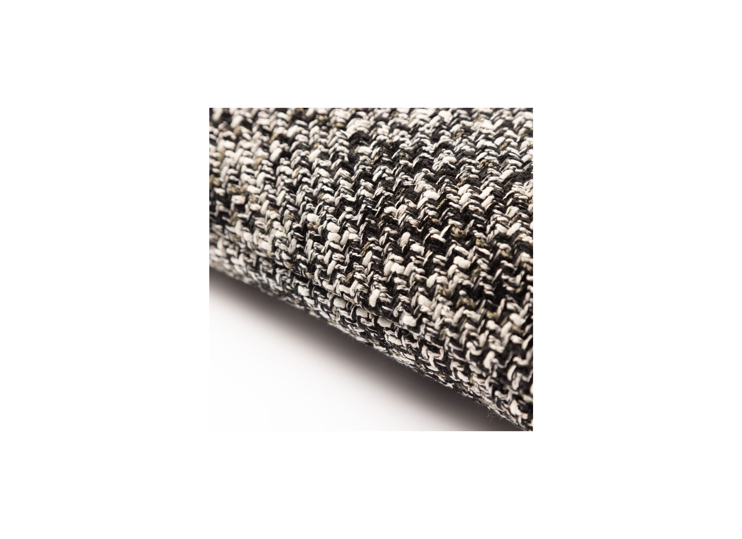 Detail - Coussin Philippe 45x45cm - coton & polyester - raven