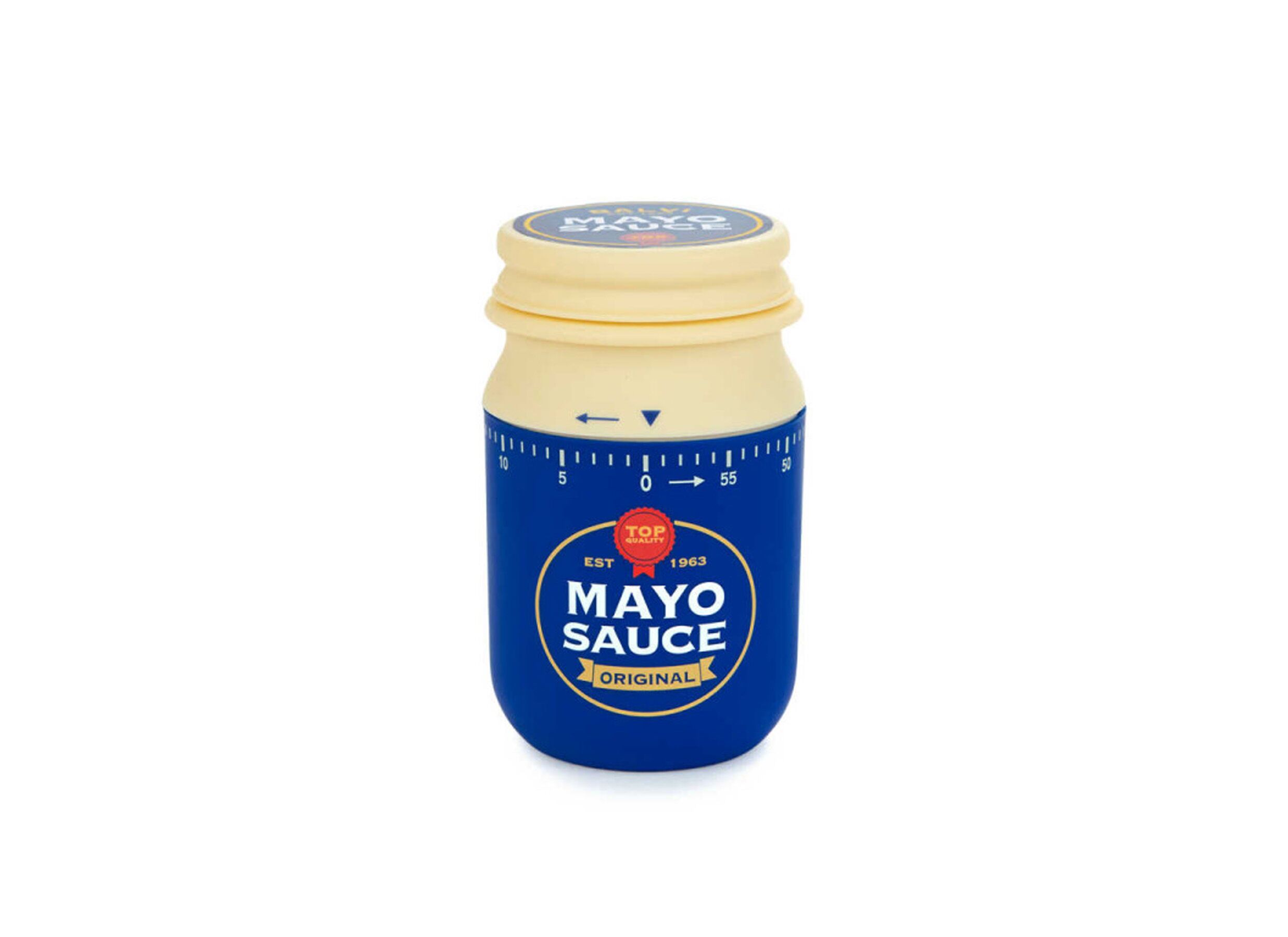 Kookwekker Balvi Mayonaise 10x5 - Kookwekker Balvi Mayonaise 10x5,5x5,5cm - kunststof - blauw