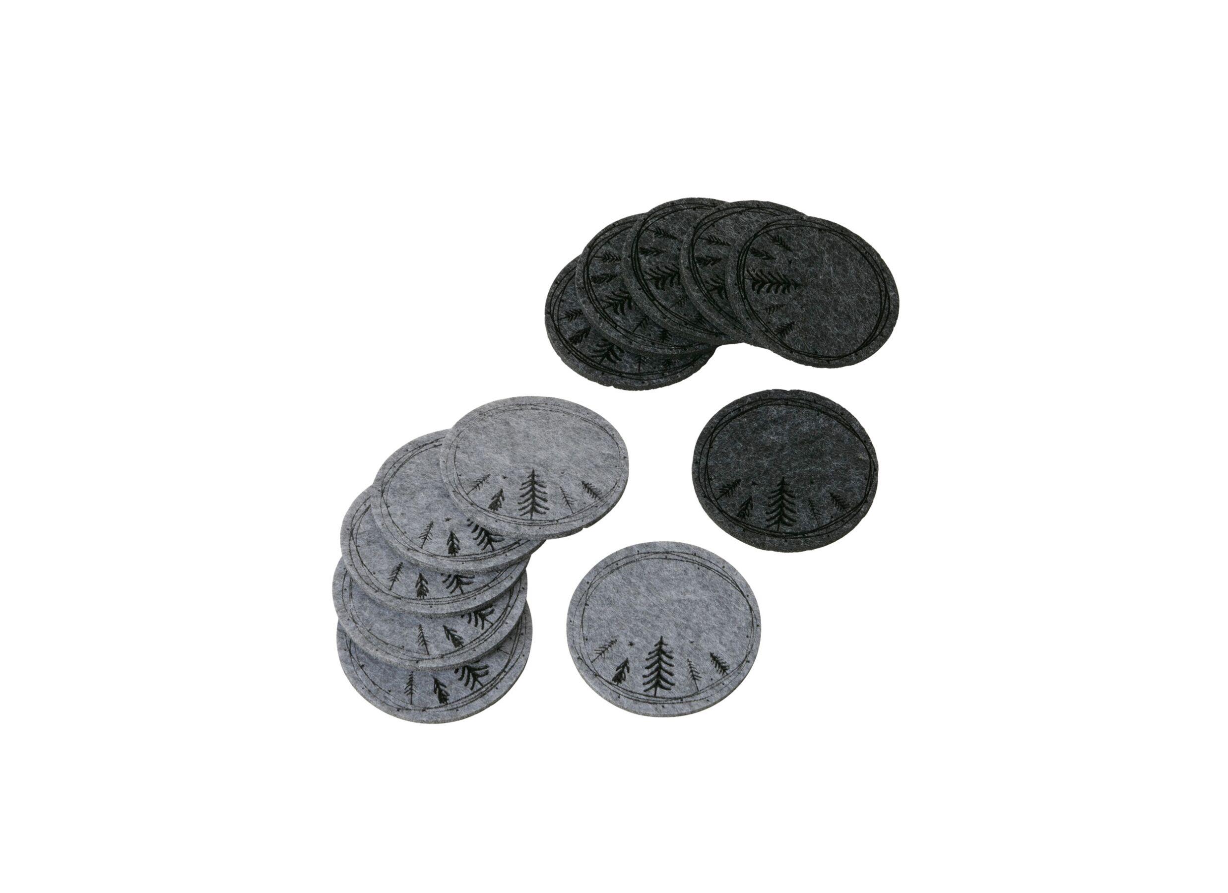 Sous-verre Oslo Ø10cm lot de 6 - Sous-verre Oslo Ø10cm lot de 6