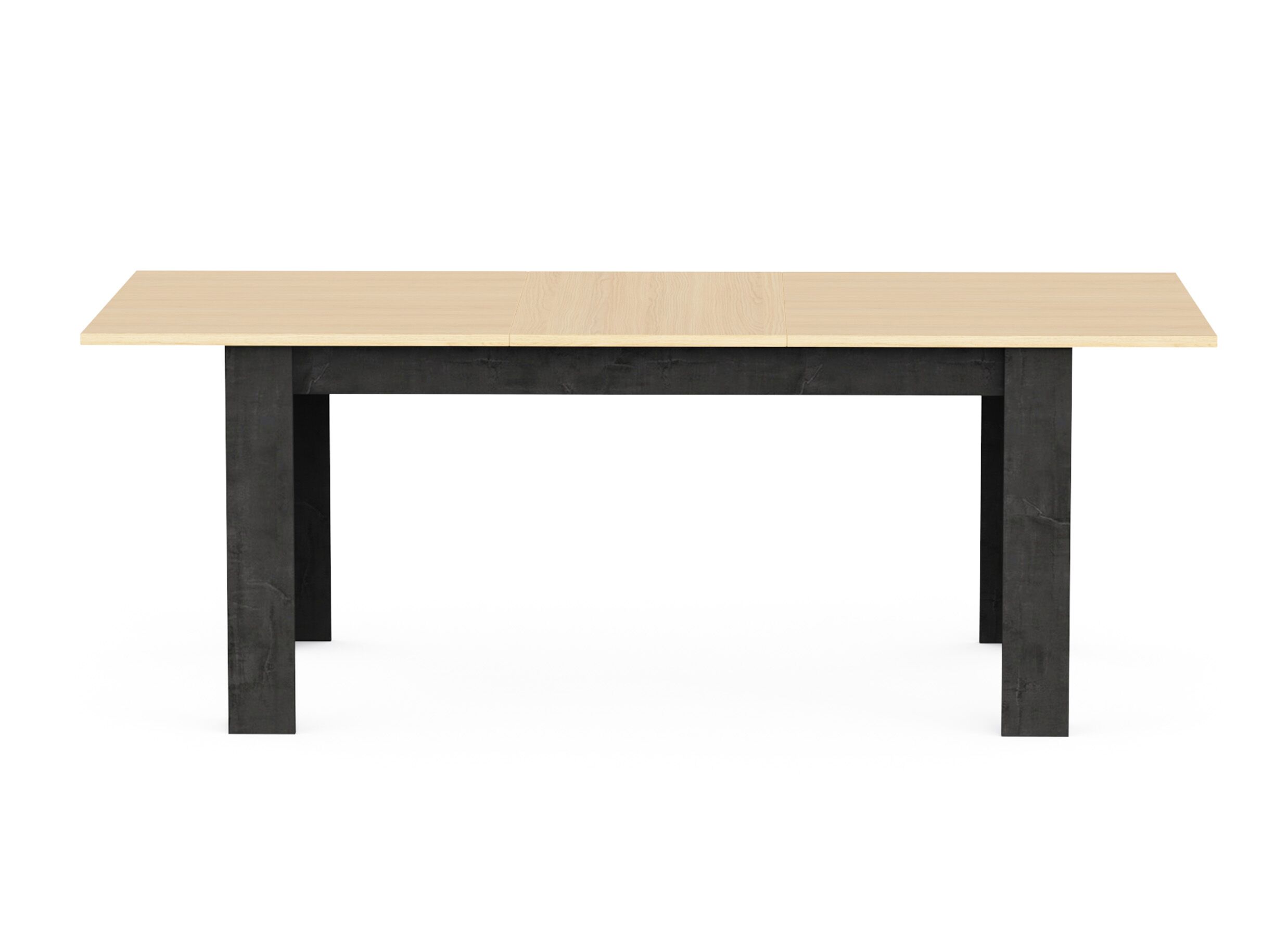 Aperçu - Table Kent 155/205x90cm - décor - chêne de fil & sidewalk