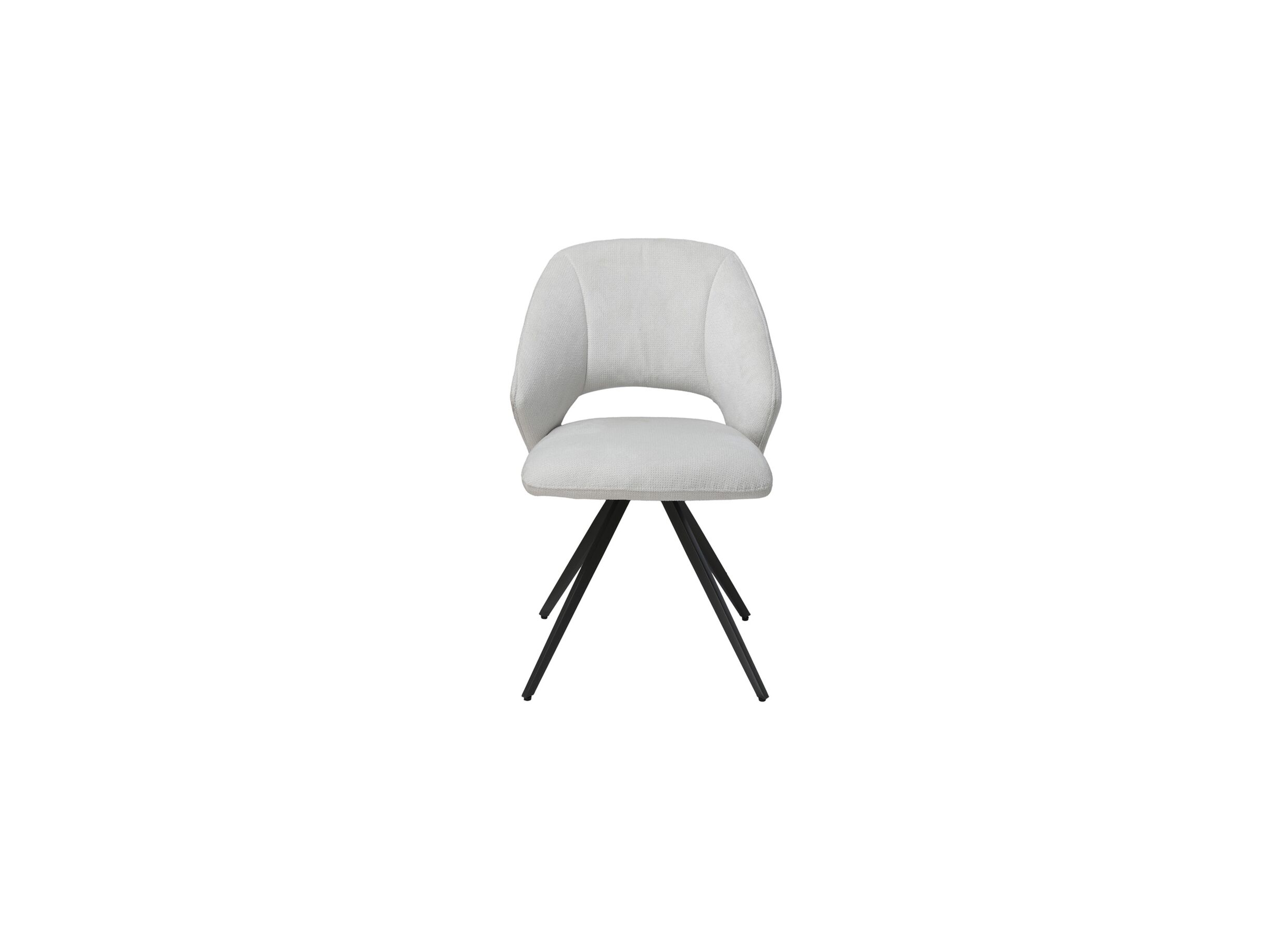 Overzichtsfoto - Stoel Commandante 54x61x81cm - polyestervezel - beige