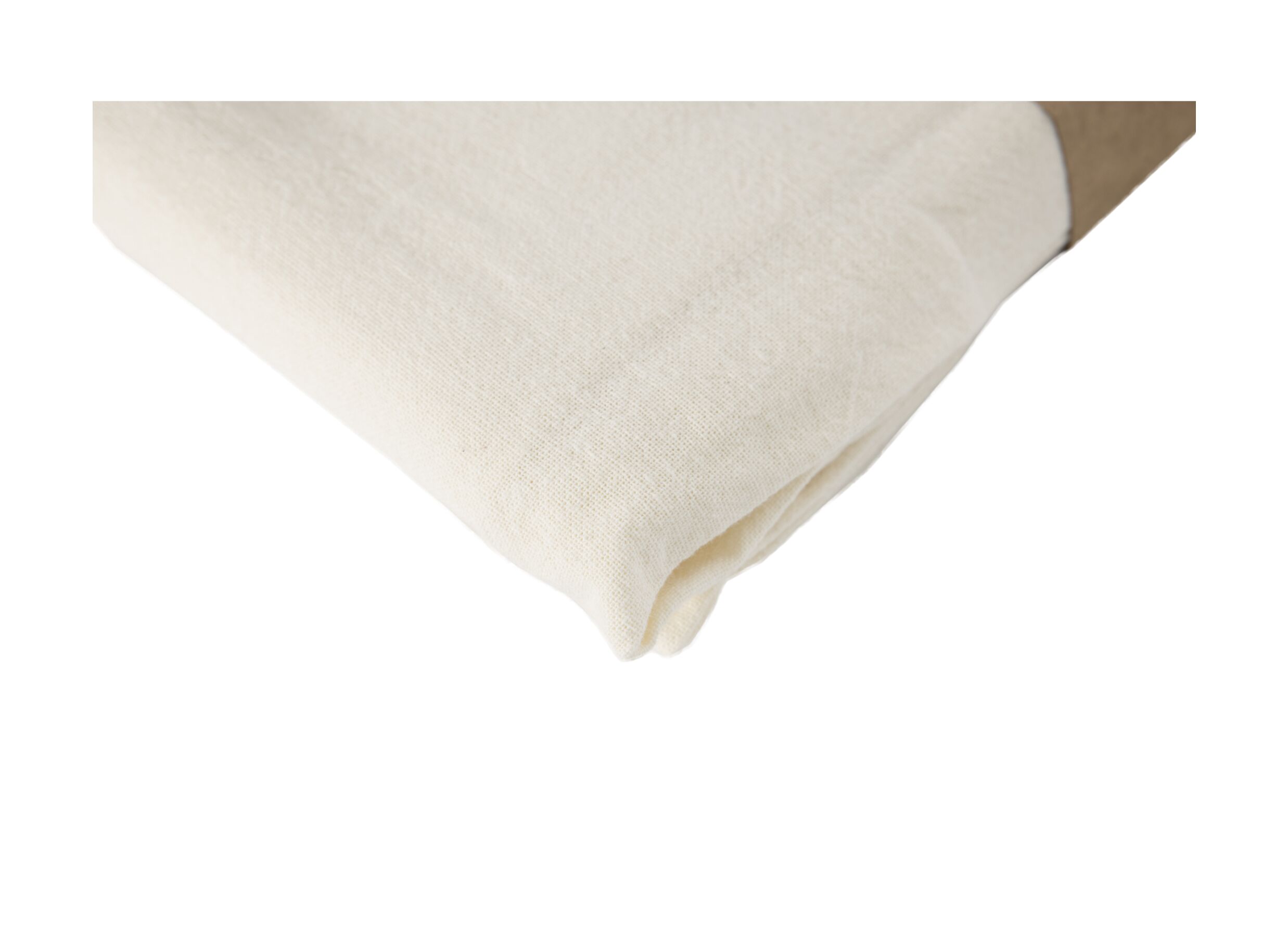 Detail - Nappe Myrna Ø180cm - coton - ivoire