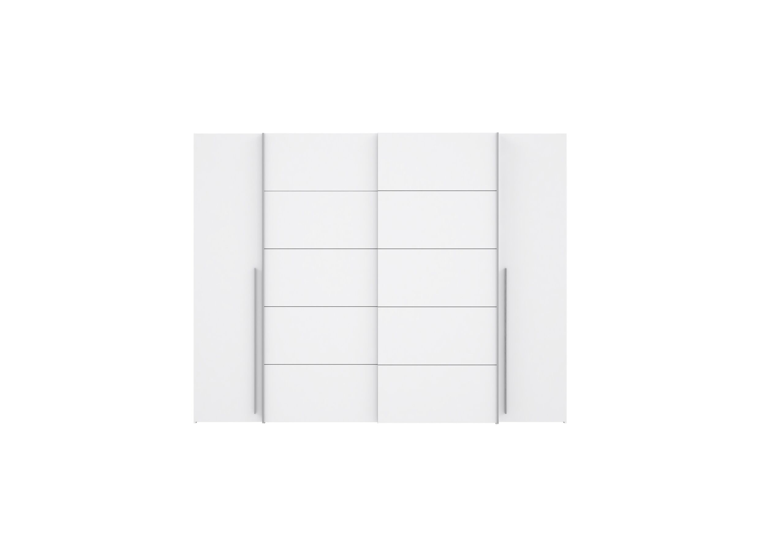Garde-robe Narago 270cm - décor - blanc