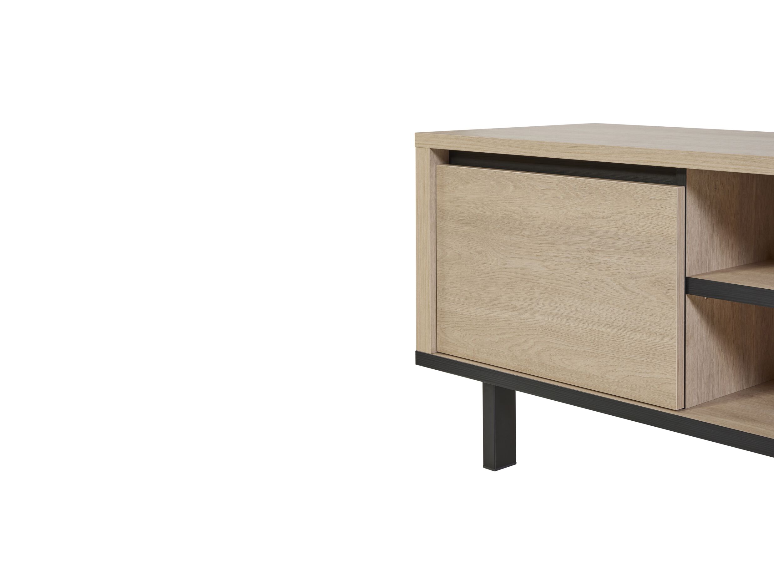 Detailfoto - Tv-meubel Tyler 163cm - decor - urban oak