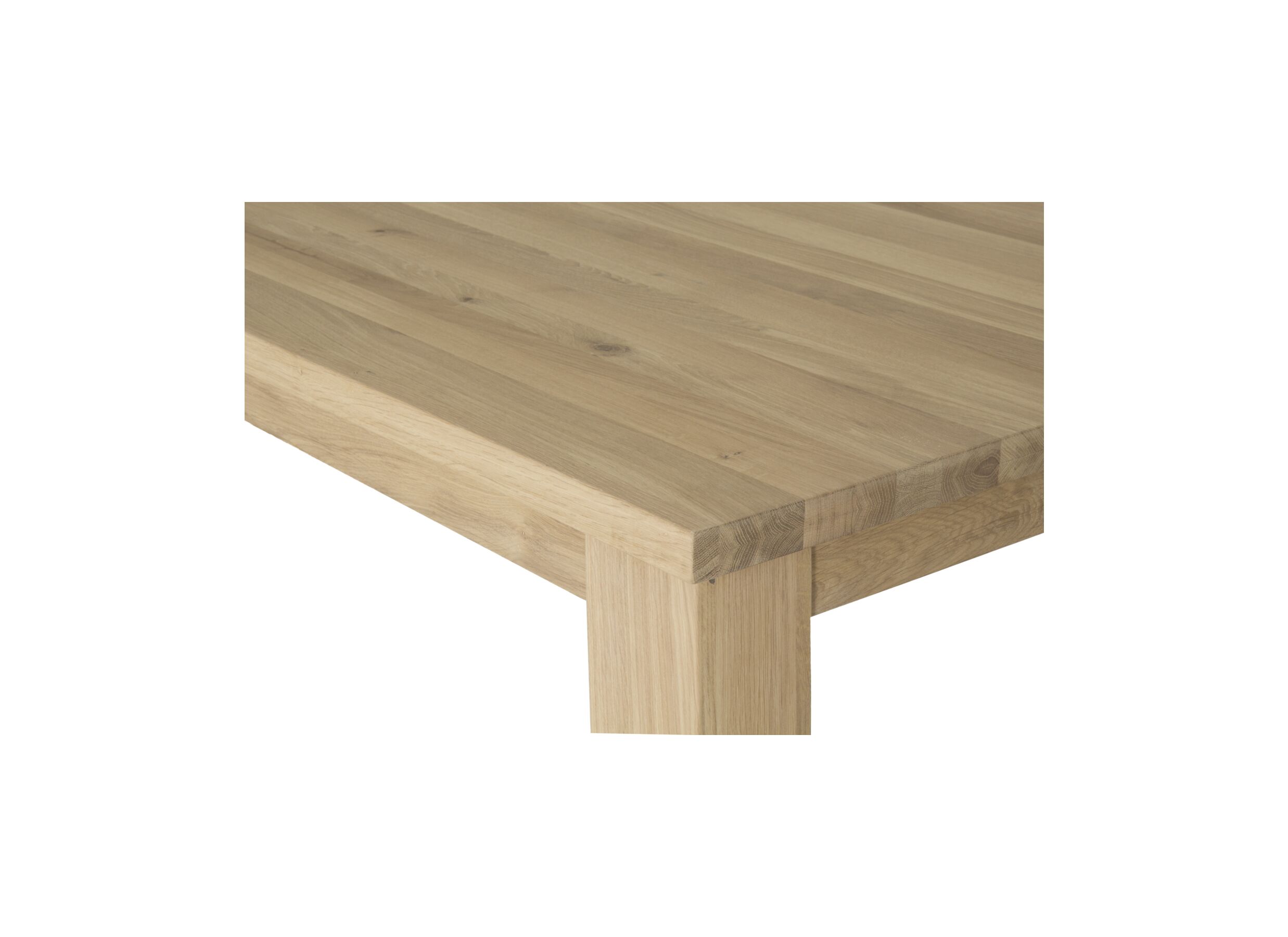Table Amarillo 200x100cm - chêne massif - naturel