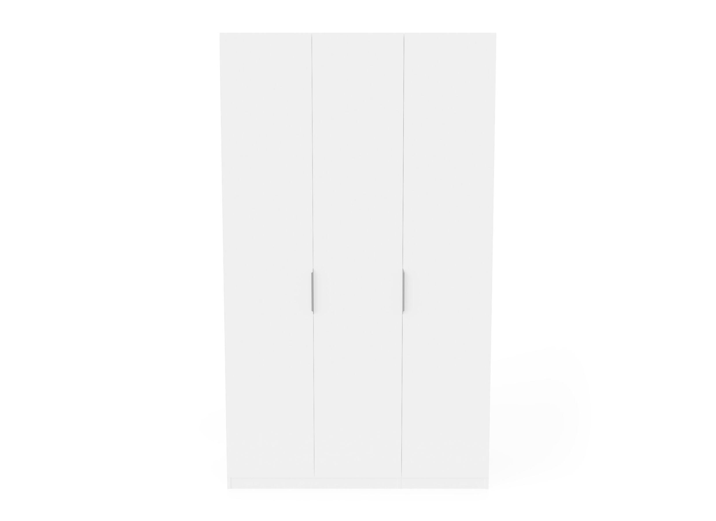 Aperçu - Armoire de rangement Ghost 119cm - décor - blanc