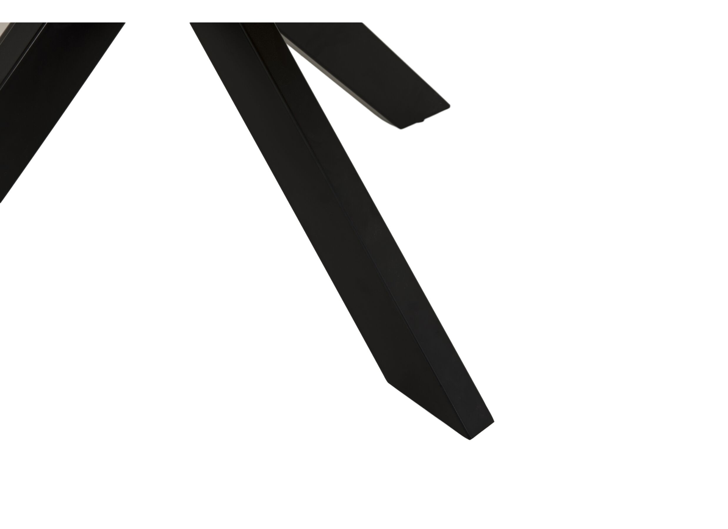 Detail - Table ronde Hoffa Ø130cm - manguier massif - sandblast