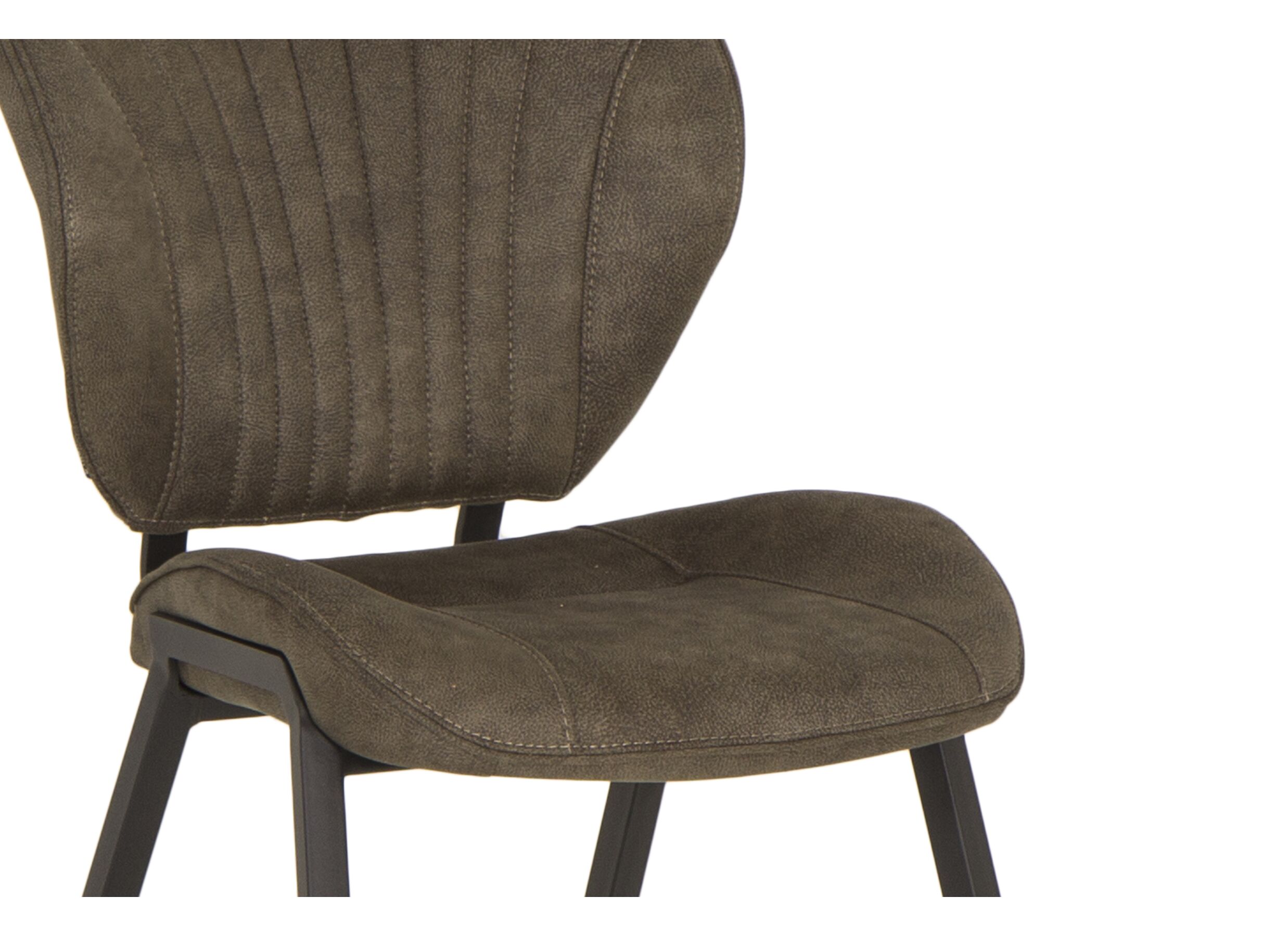 Chaise Jim 49x62x87cm - tissu - luxor moss