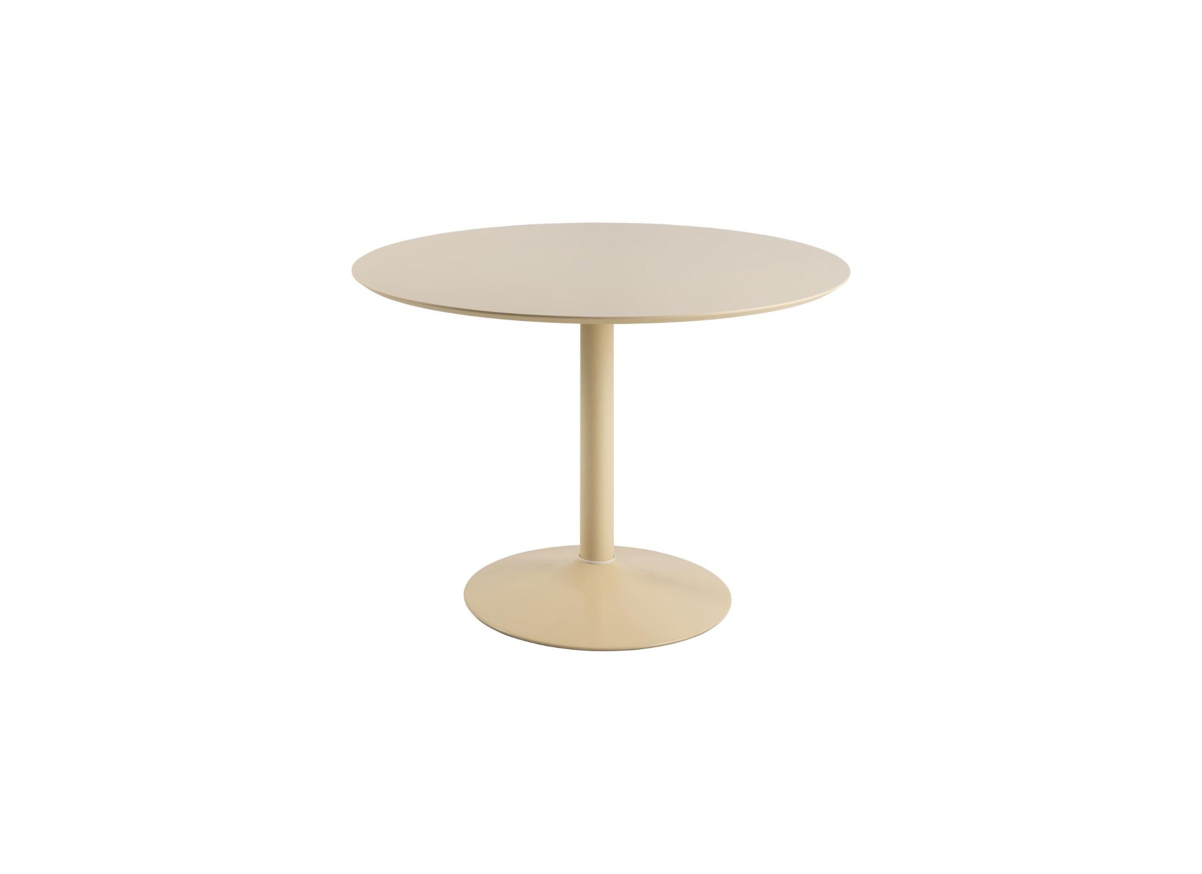 Hoofdfoto - Tafel Ø110xH74CM - MDF/metaal - beige