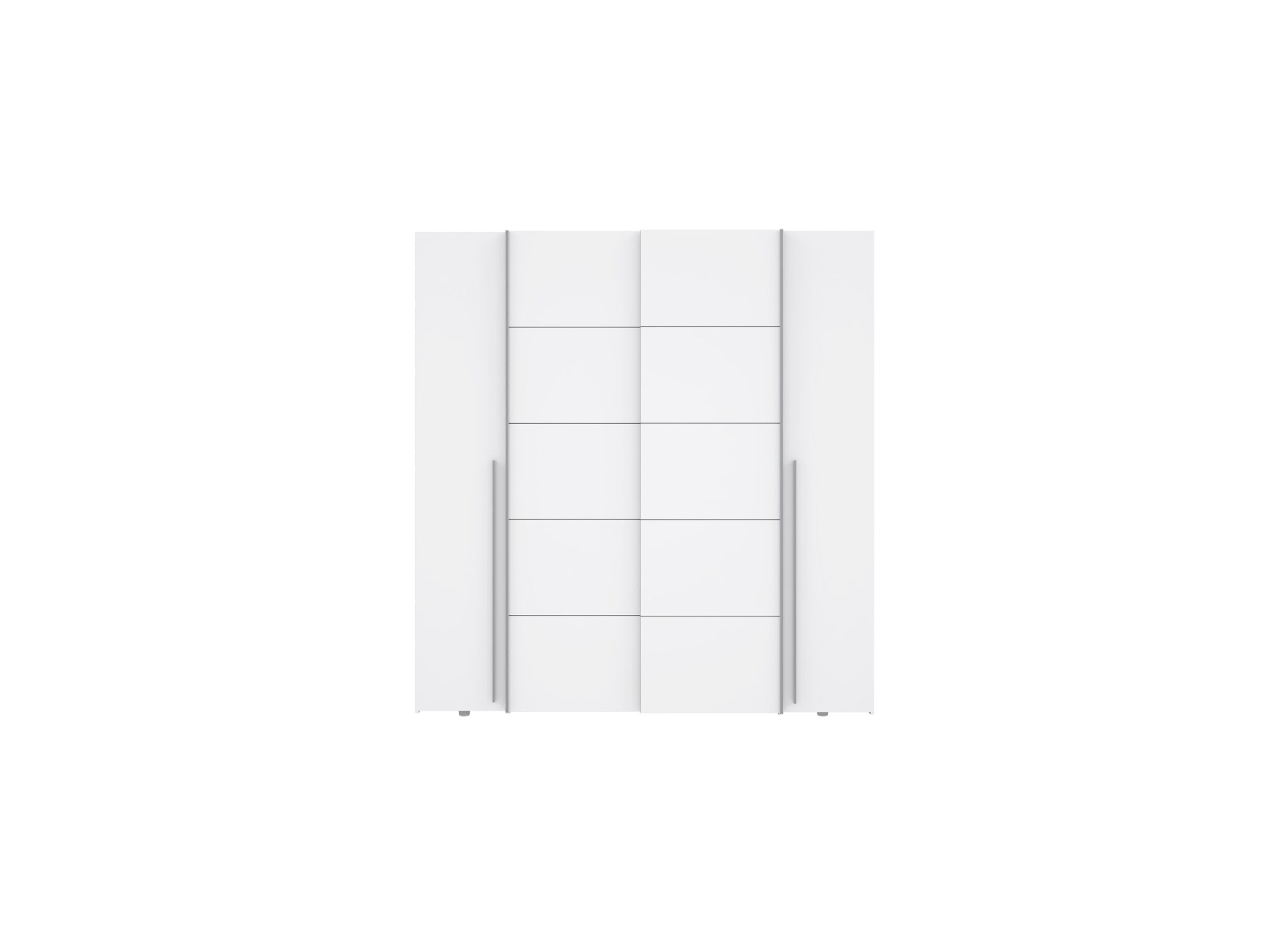 Garde-robe Narago 200cm - décor - blanc